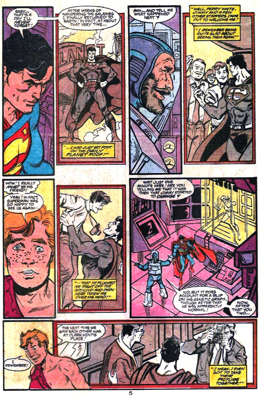 Read online Adventures of Superman (1987) comic -  Issue #459 - 6