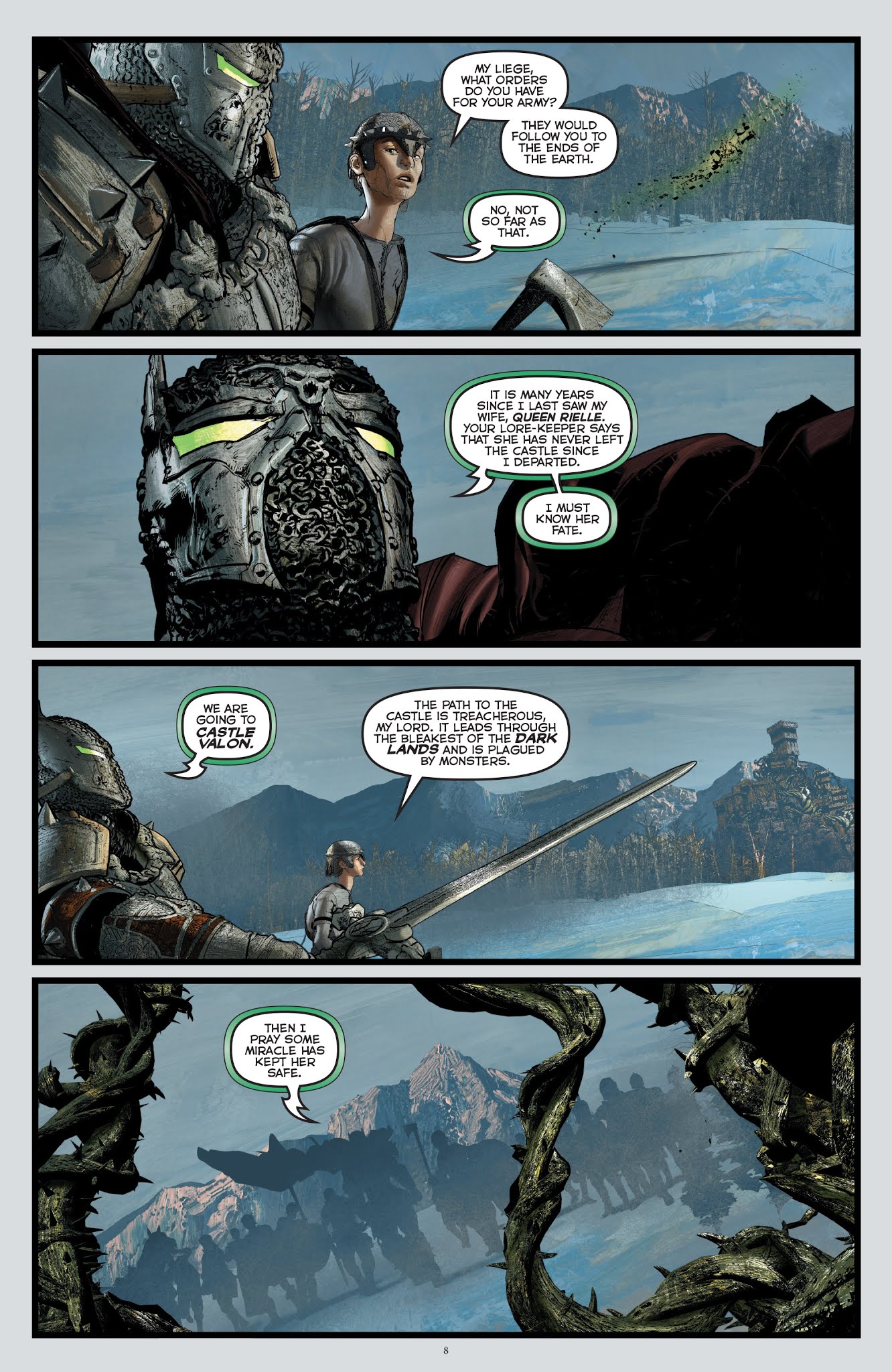 Read online Medieval Spawn and Witchblade comic -  Issue #3 - 10