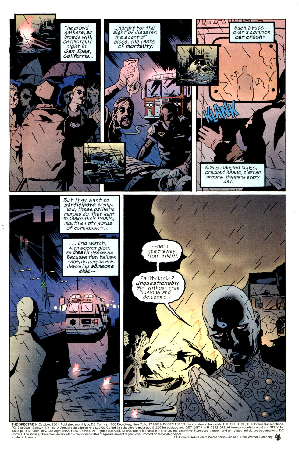 Read online The Spectre (2001) comic -  Issue #8 - 3