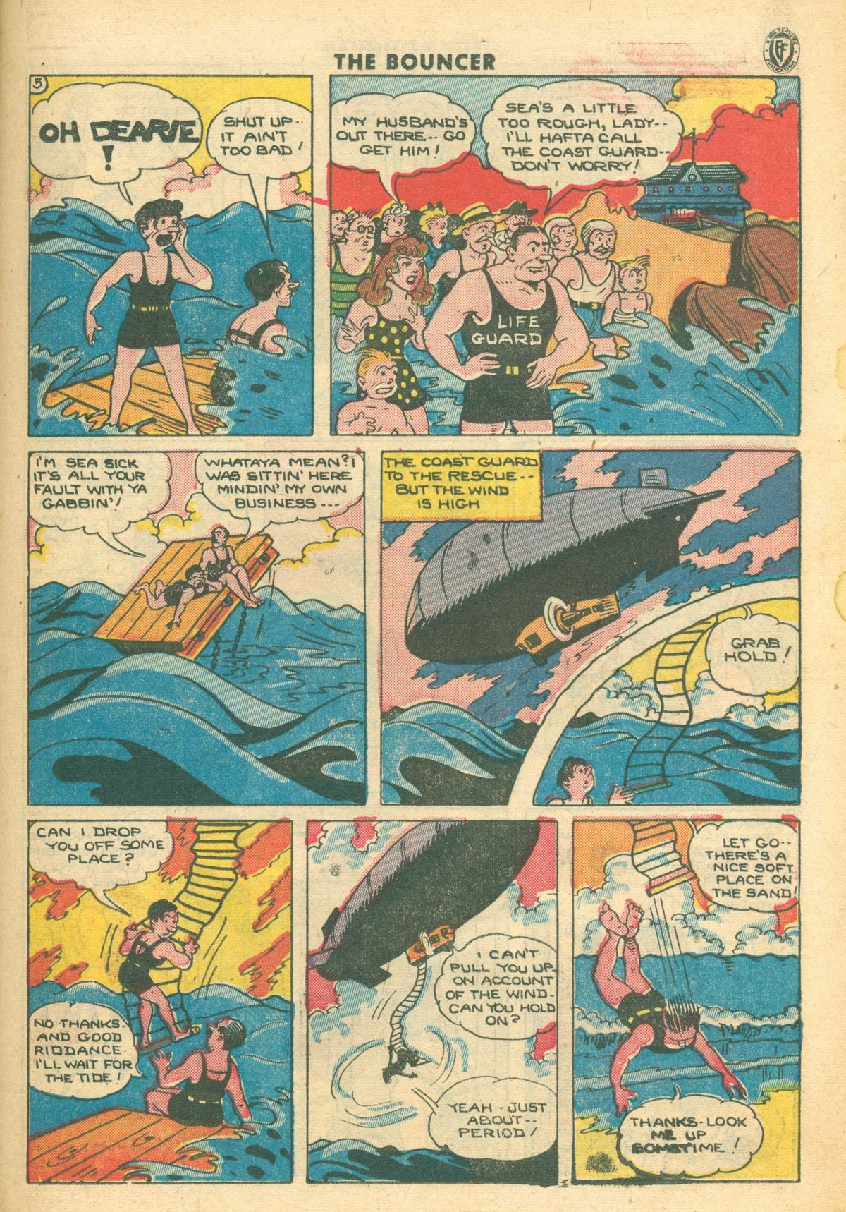 Read online The Bouncer (1944) comic -  Issue #12 - 23