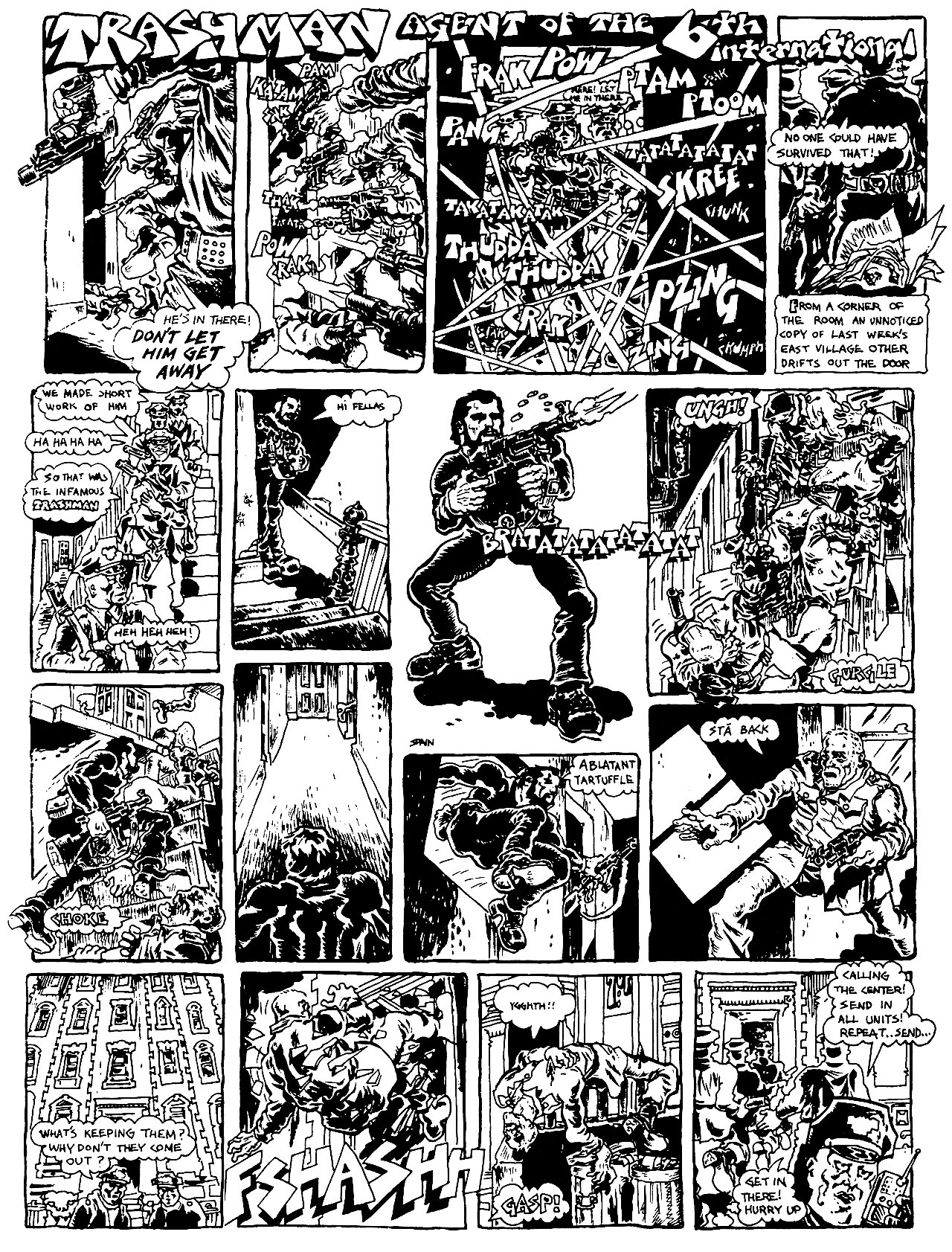 Read online Trashman Lives! comic -  Issue # TPB - 20