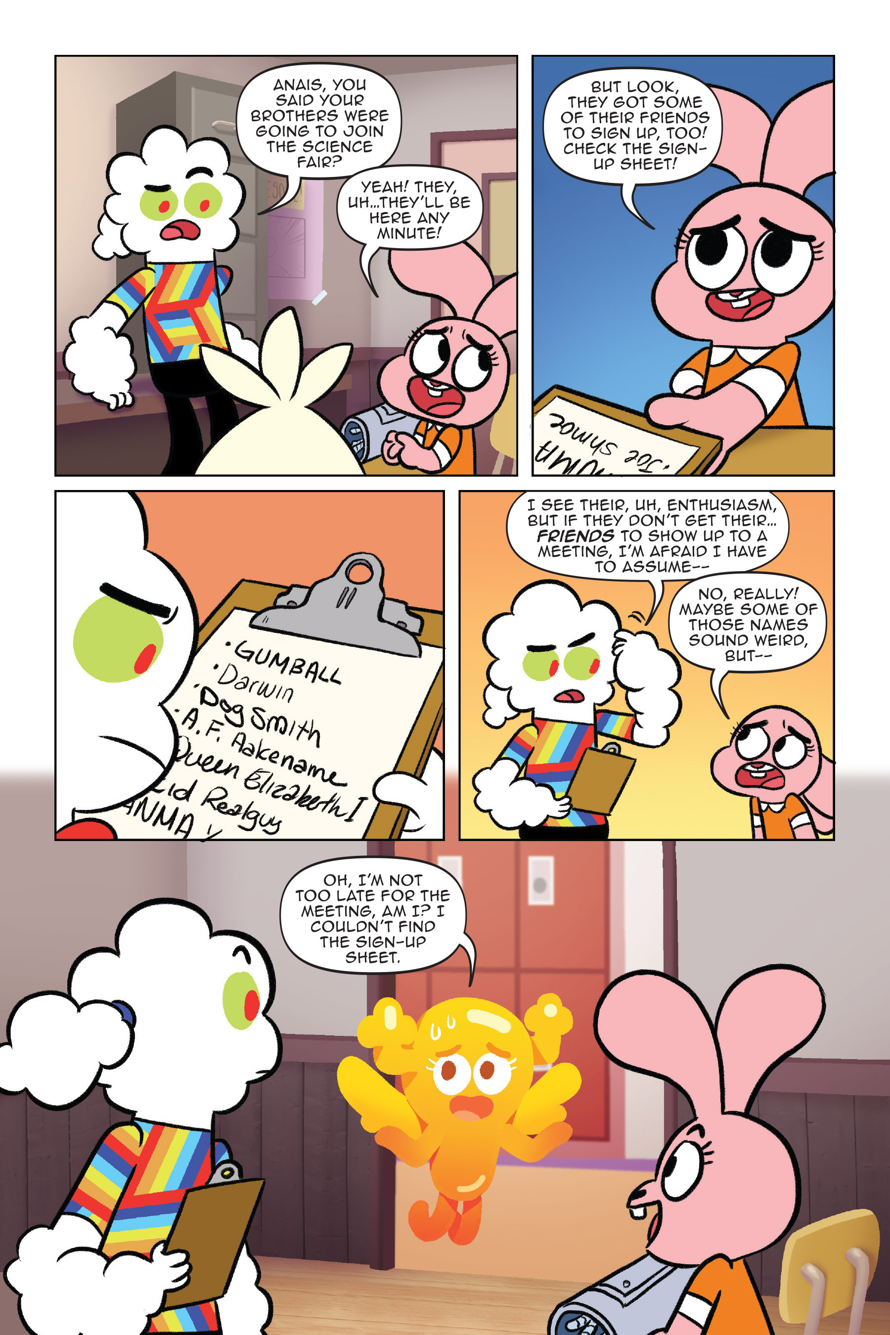 Read online The Amazing World of Gumball: Cheat Code comic -  Issue # Full - 51