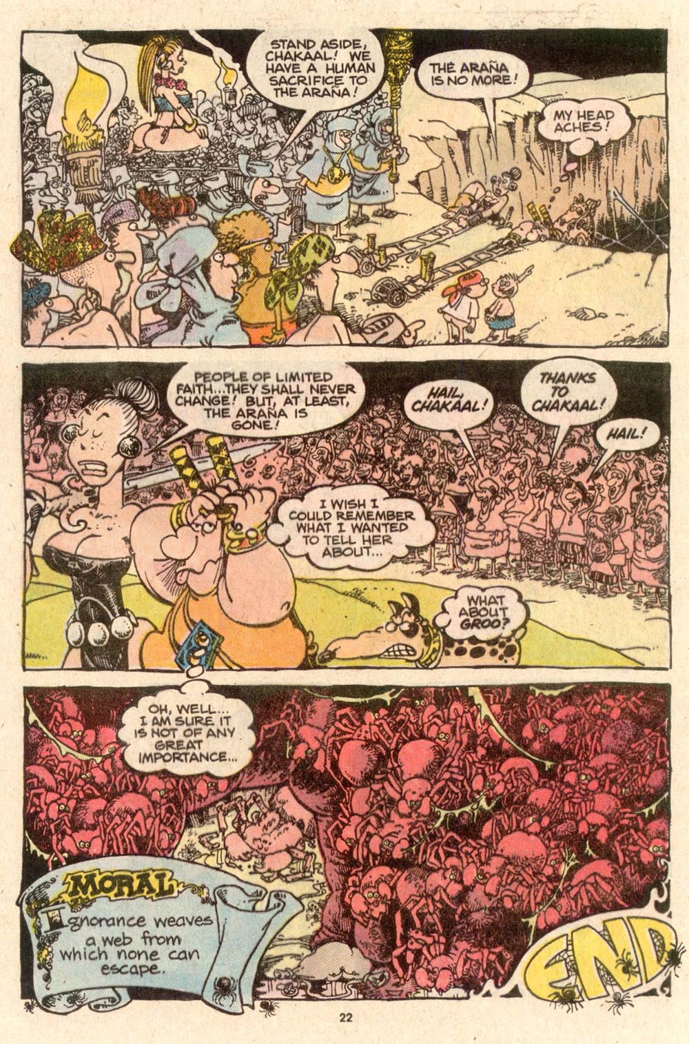 Read online Sergio Aragonés Groo the Wanderer comic -  Issue #52 - 23