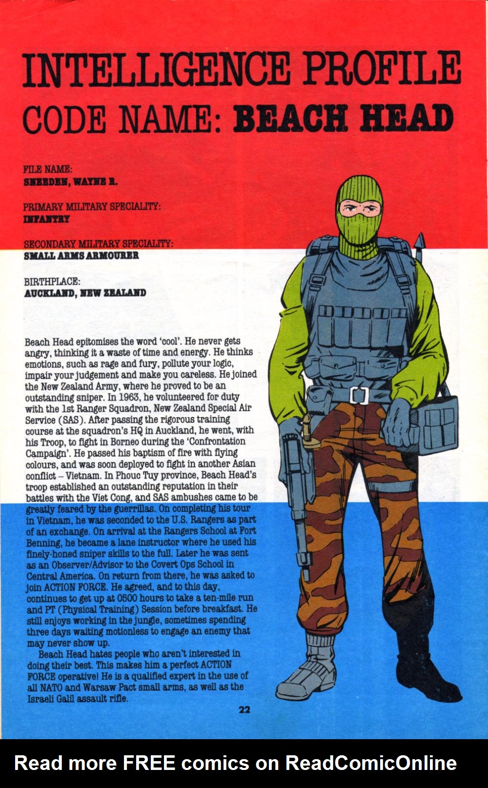 Read online G.I. Joe European Missions comic -  Issue #10 - 22