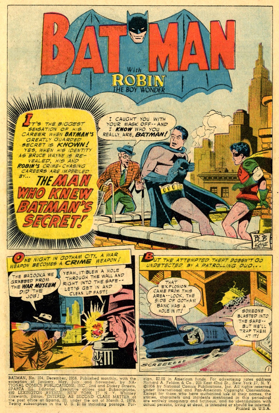Batman (1940) issue 104 - Page 3