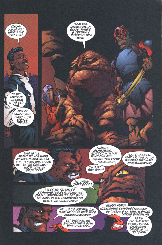 Read online Star Wars: The Bounty Hunters comic -  Issue # Issue Scoundrel's Wages - 5