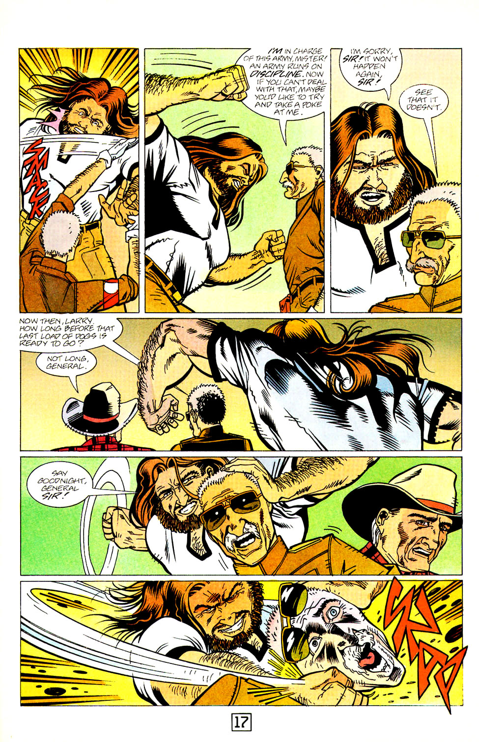 Read online Badger Goes Berserk! comic -  Issue #3 - 20