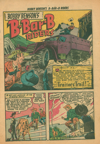 Read online Bobby Benson's B-Bar-B Riders comic -  Issue #10 - 3