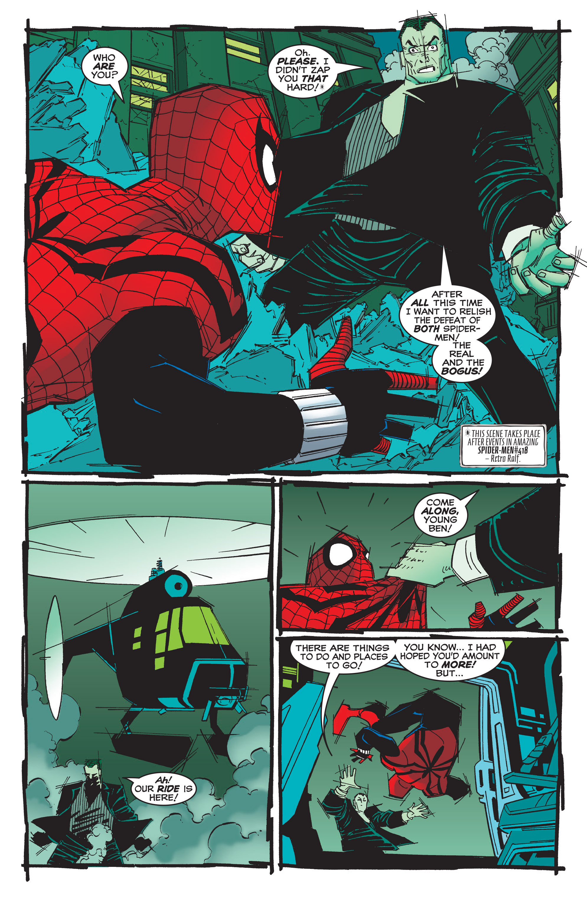 Read online The Amazing Spider-Man: The Complete Ben Reilly Epic comic -  Issue # TPB 6 - 263