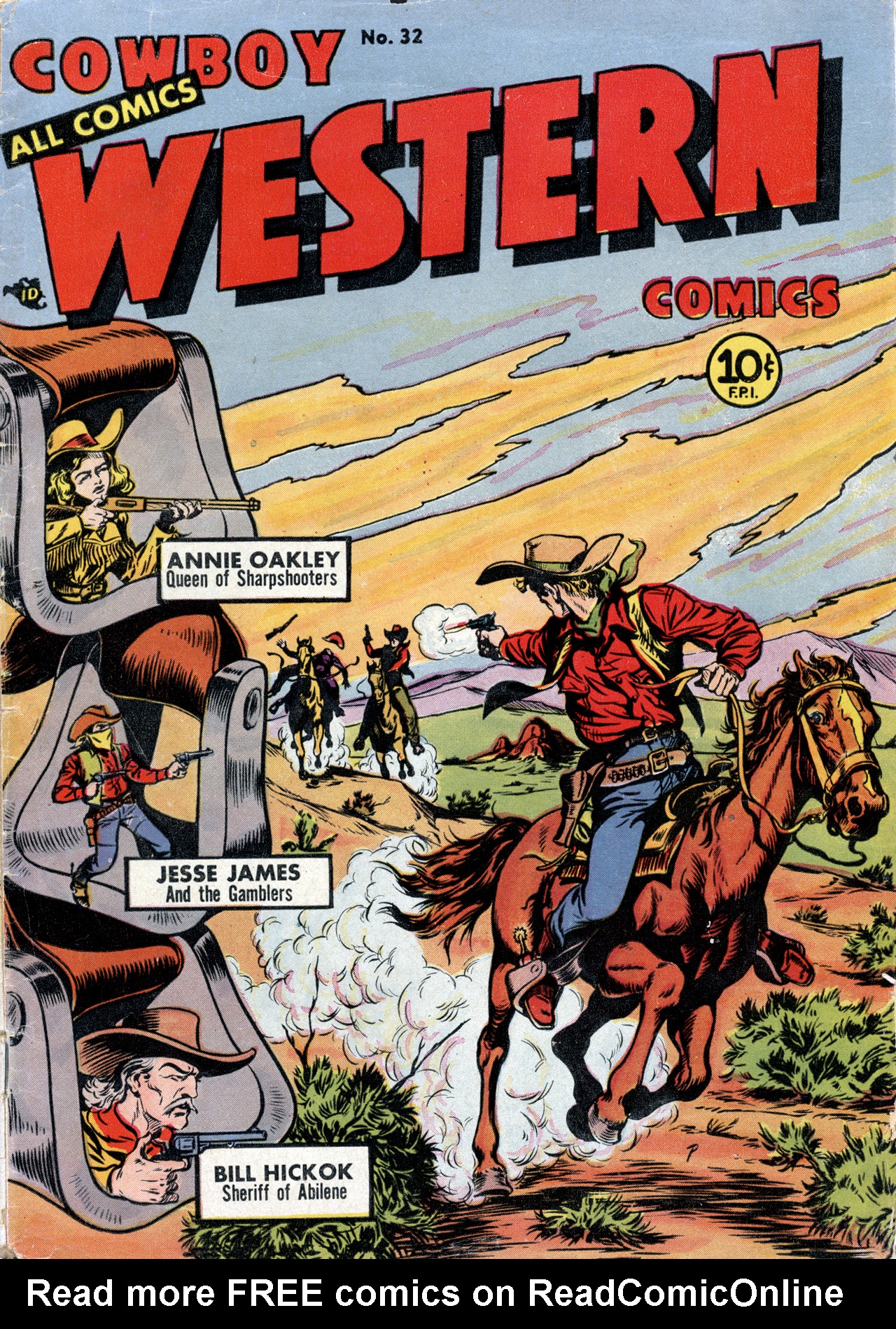 Read online Cowboy Western Comics (1948) comic -  Issue #32 - 1