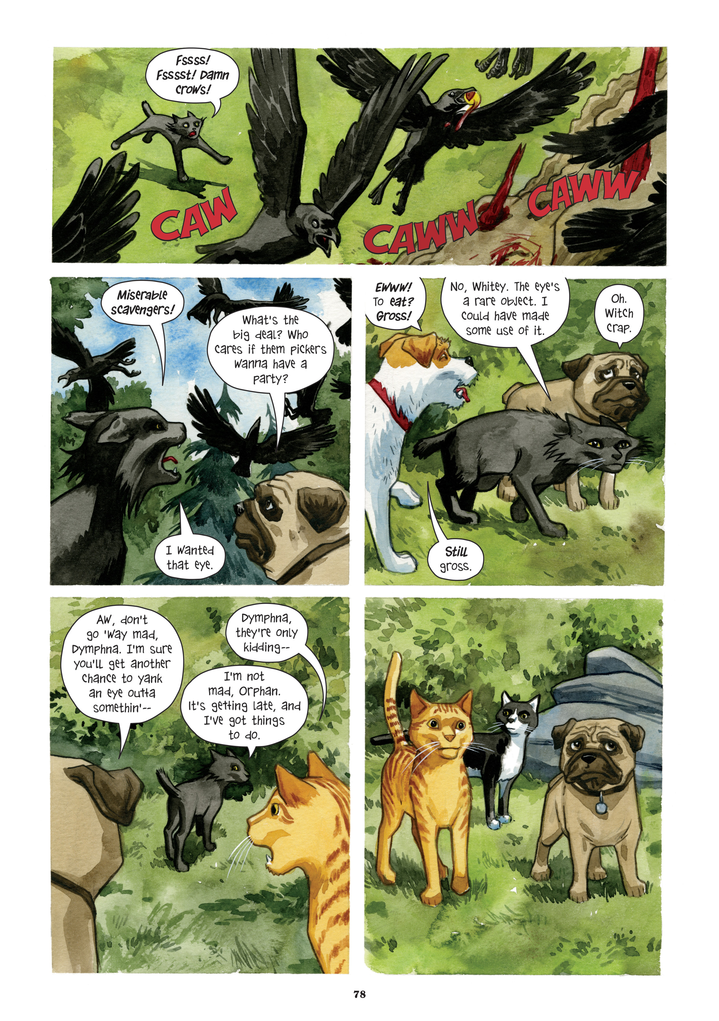 Read online Beasts of Burden: Neighborhood Watch (2019) comic -  Issue # TPB (Part 1) - 78
