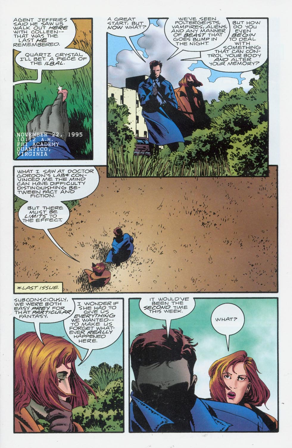 Read online The X-Files (1995) comic -  Issue #12 - 10