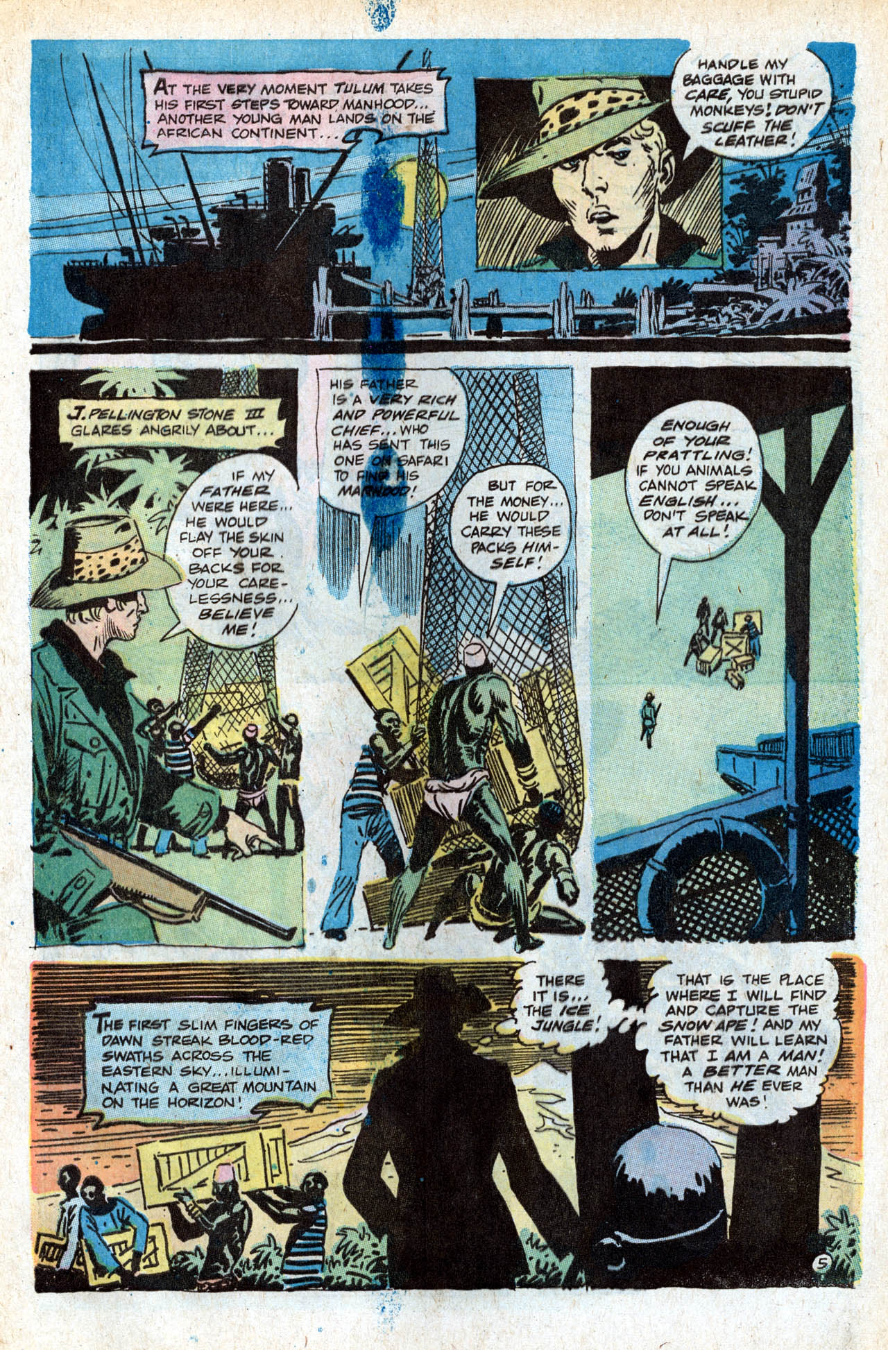 Read online Tarzan (1972) comic -  Issue #227 - 8