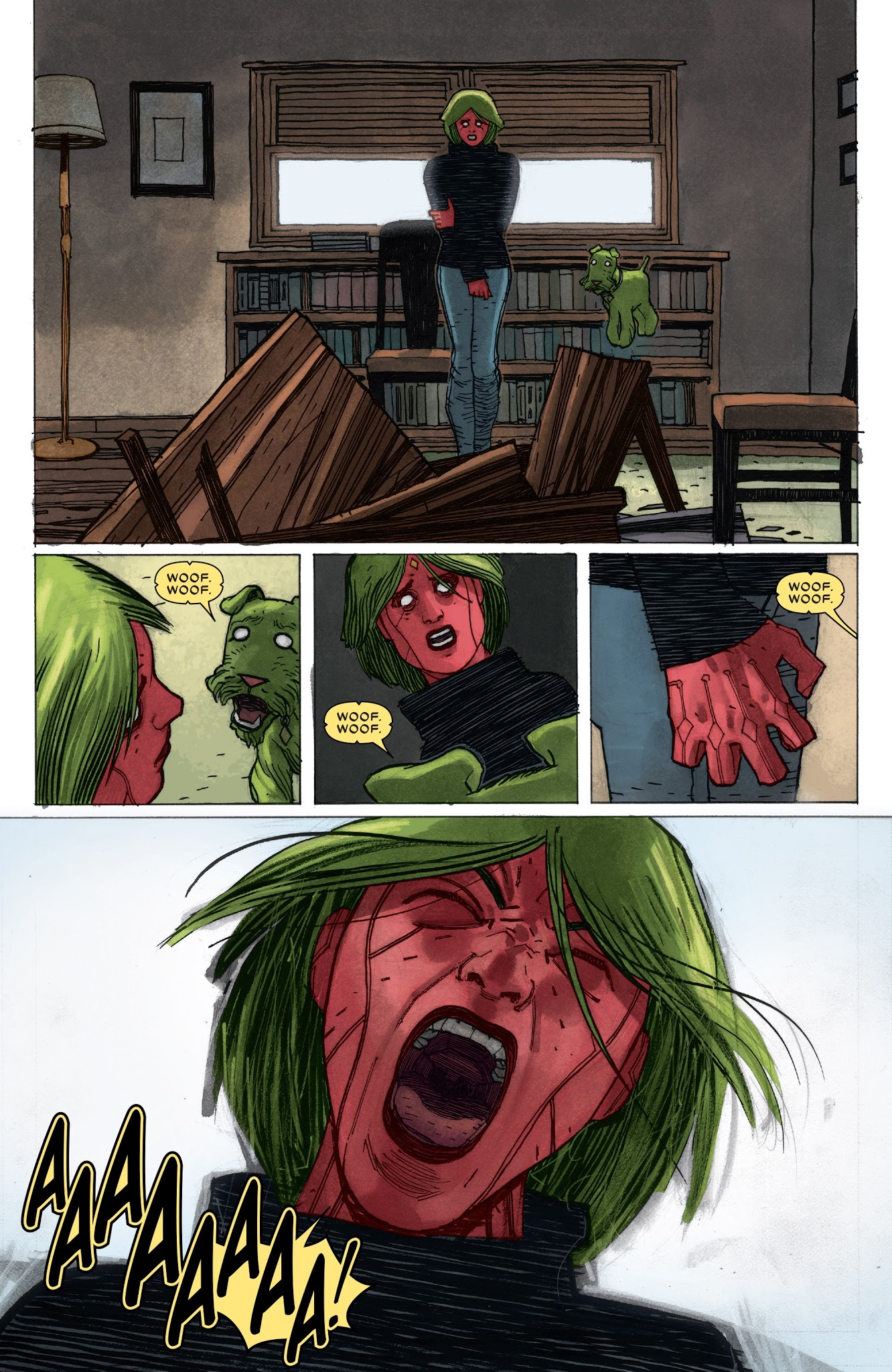 Read online Vision: Director's Cut comic -  Issue #6 - 13