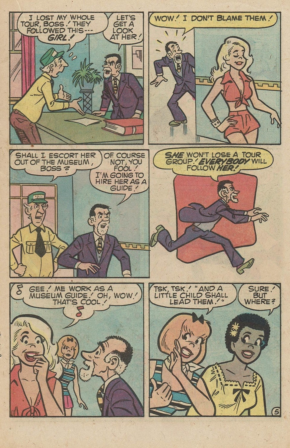 Read online Archie's TV Laugh-Out comic -  Issue #54 - 17