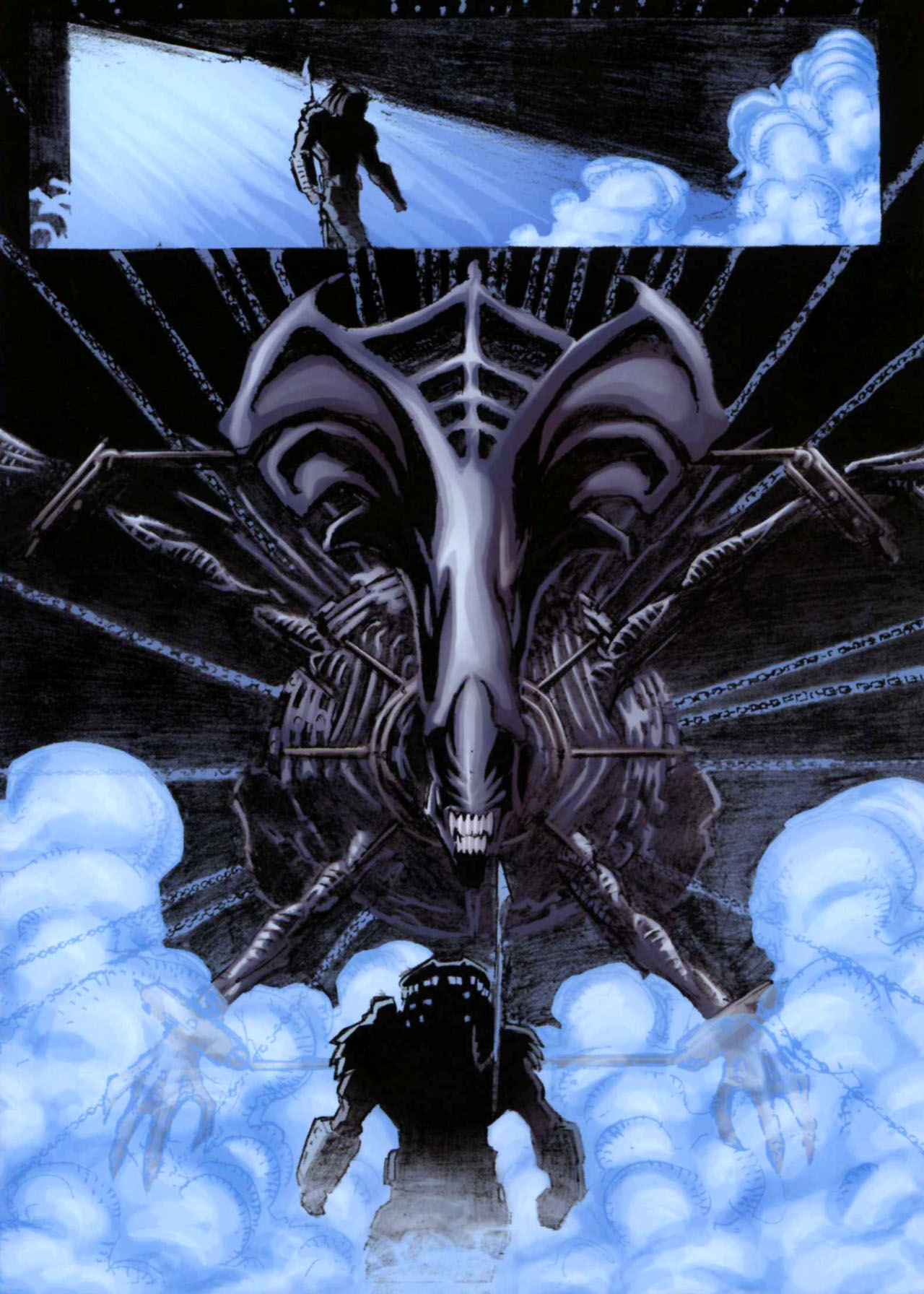 Read online Alien Vs. Predator: Civilized Beasts comic -  Issue # TPB - 24