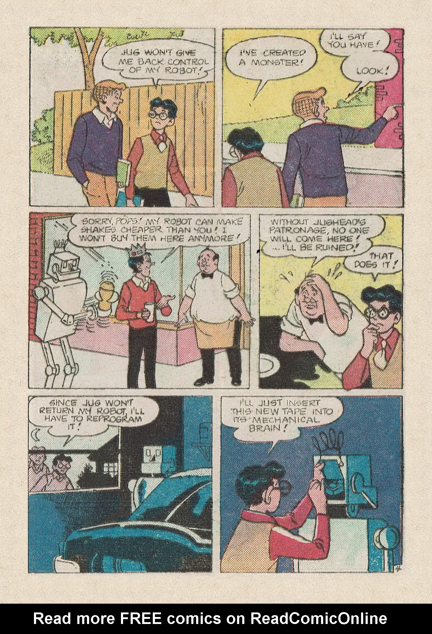 Read online Jughead with Archie Digest Magazine comic -  Issue #79 - 121