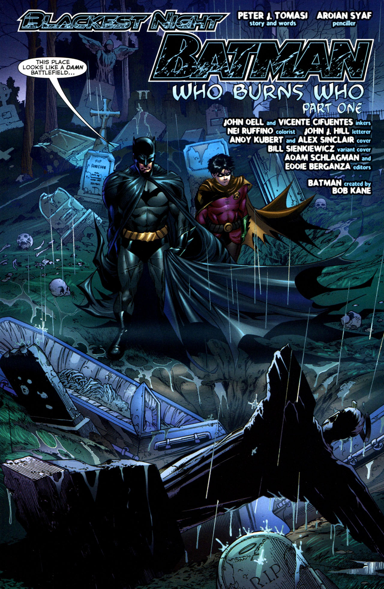 Read online Blackest Night: Batman comic -  Issue #1 - 3
