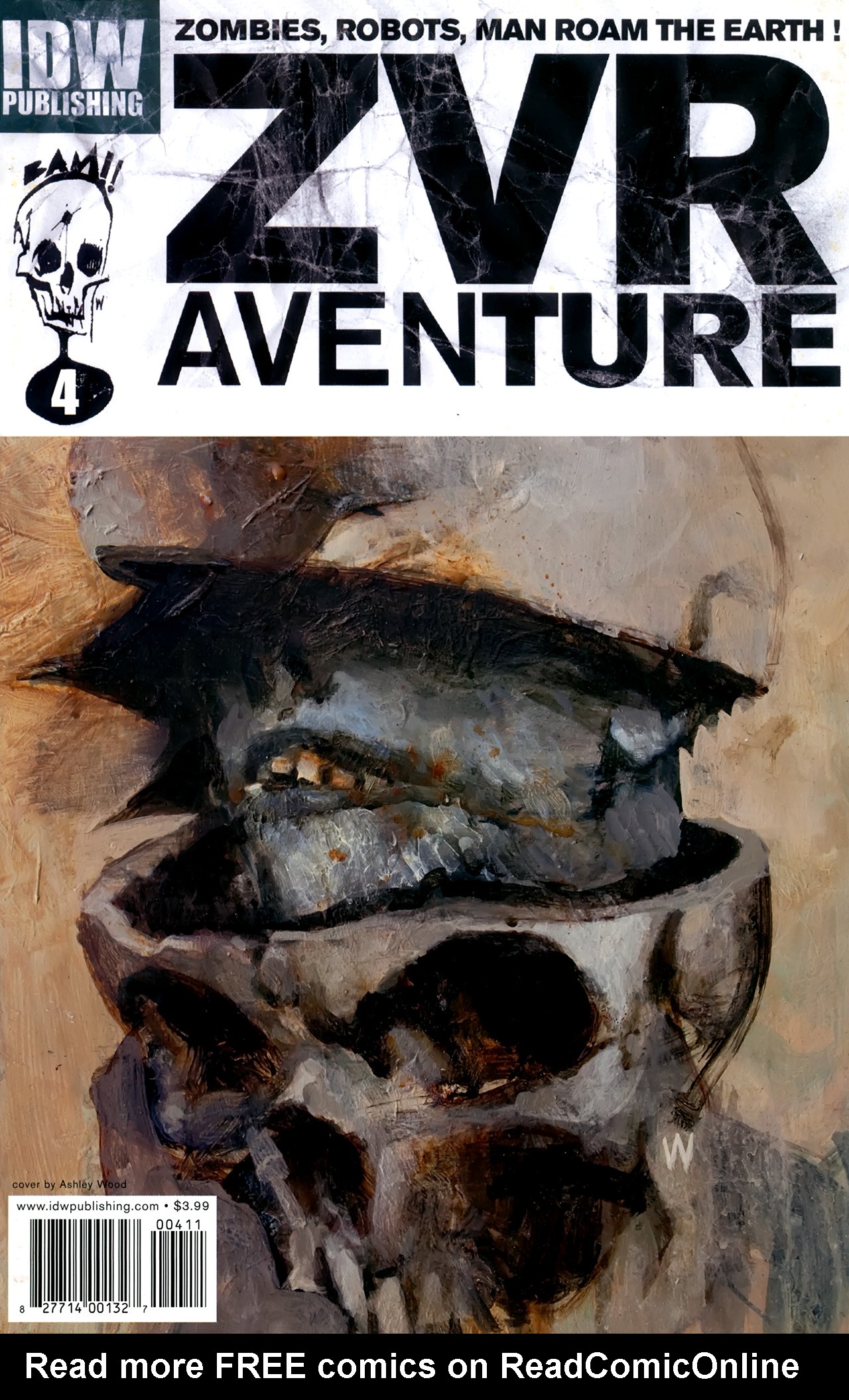 Read online Zombies vs. Robots Aventure comic -  Issue #4 - 1