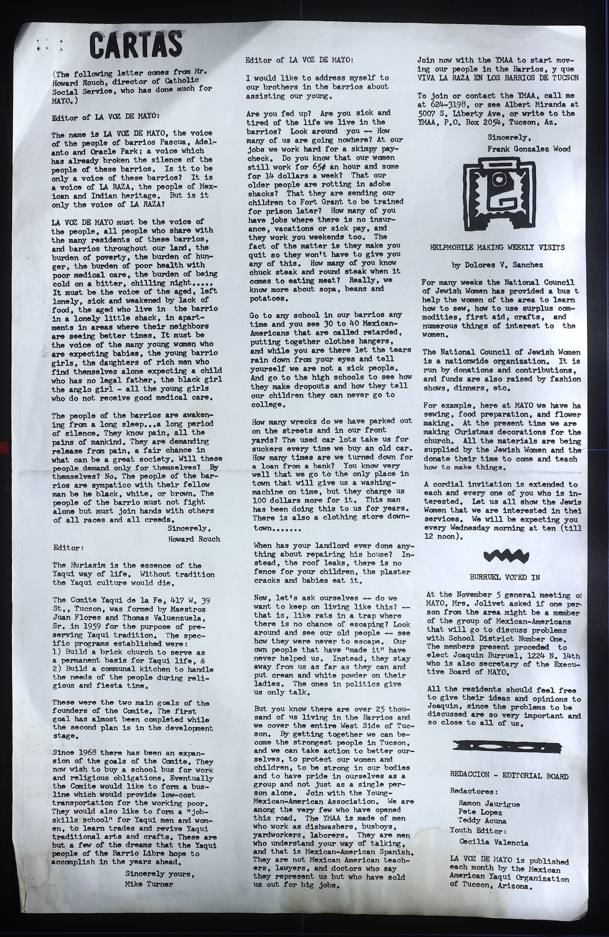 Read online La Voz De M.A.Y.O.: Tata Rambo comic -  Issue # TPB 1 - 102