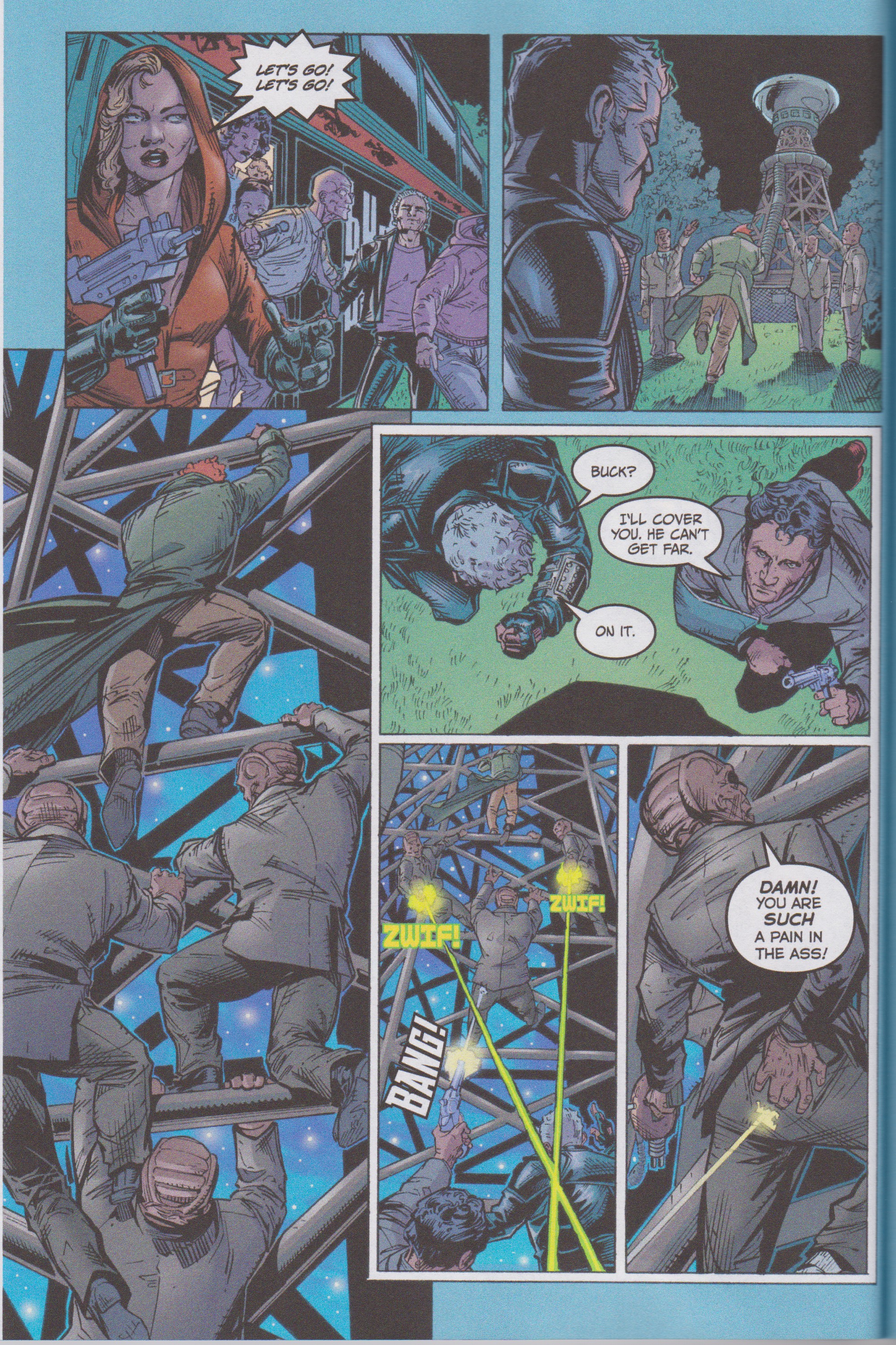 Read online Buckaroo Banzai: Return of the Screw (2007) comic -  Issue # TPB - 74