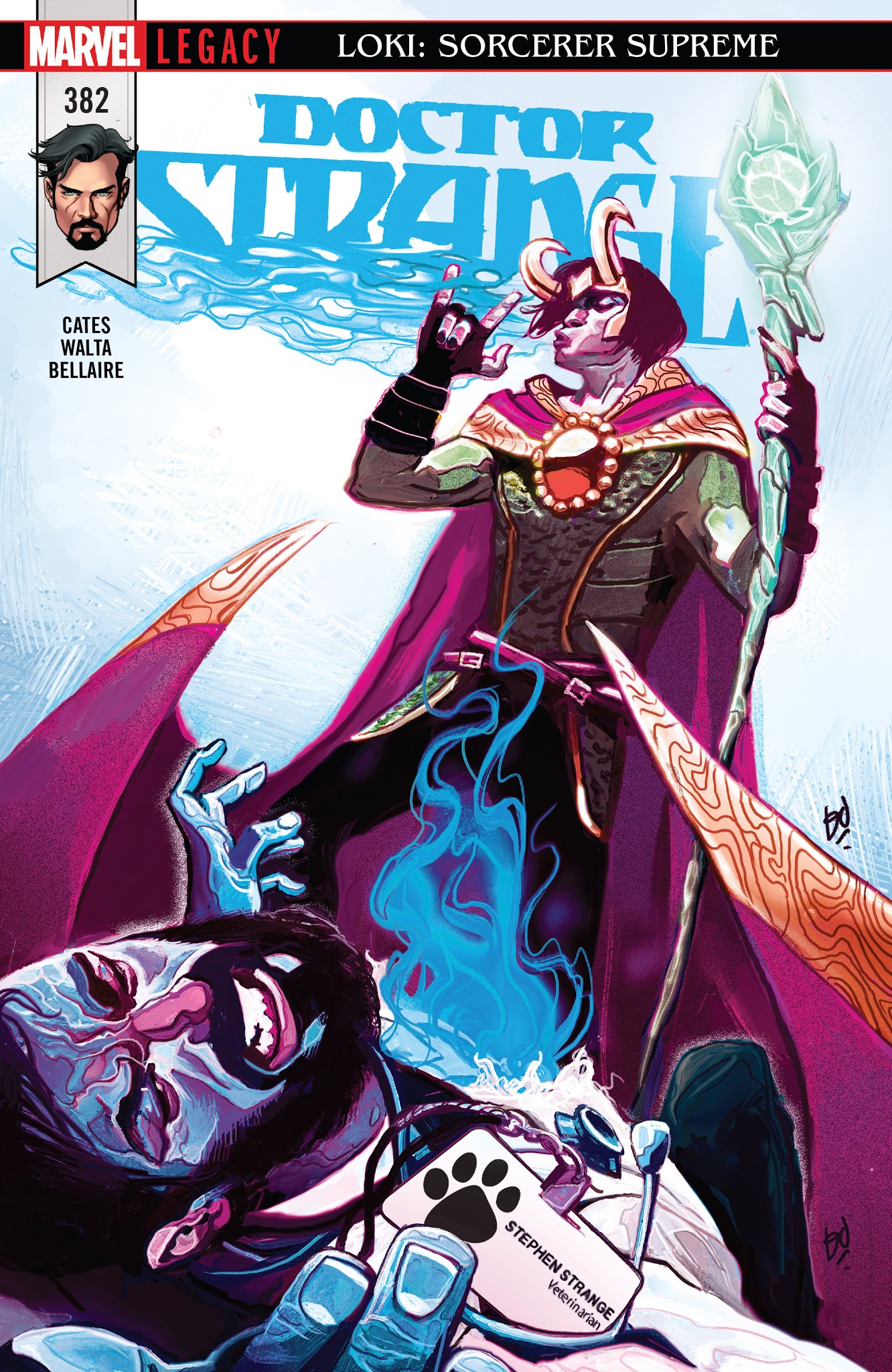 Read online Doctor Strange (2015) comic -  Issue #382 - 1