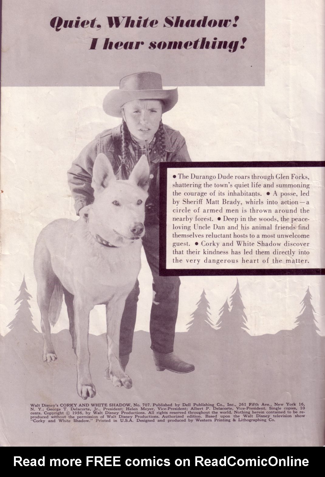 Read online Four Color Comics comic -  Issue #707 - 2