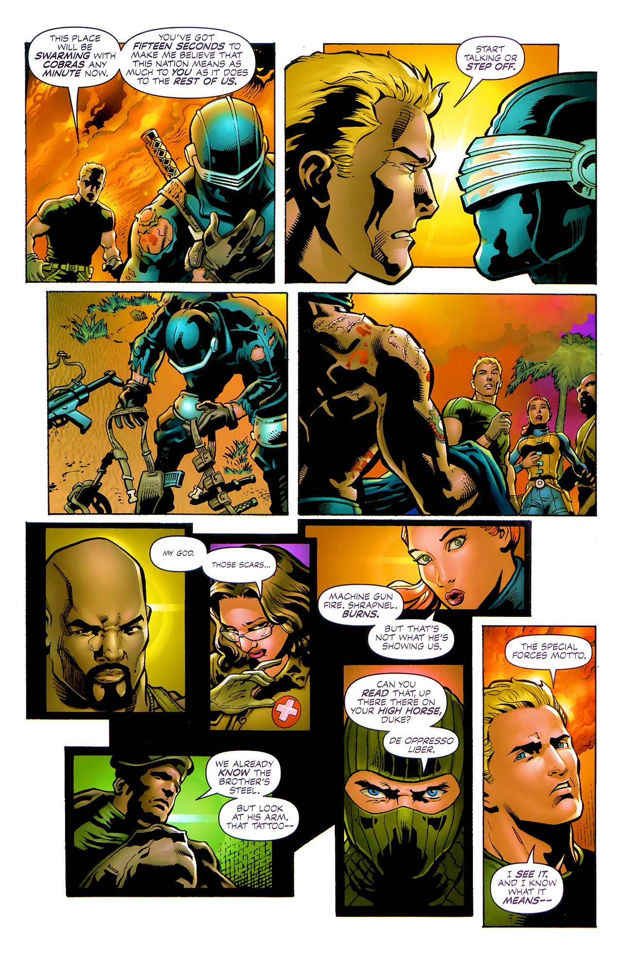 Read online G.I. Joe Reloaded comic -  Issue #7 - 8
