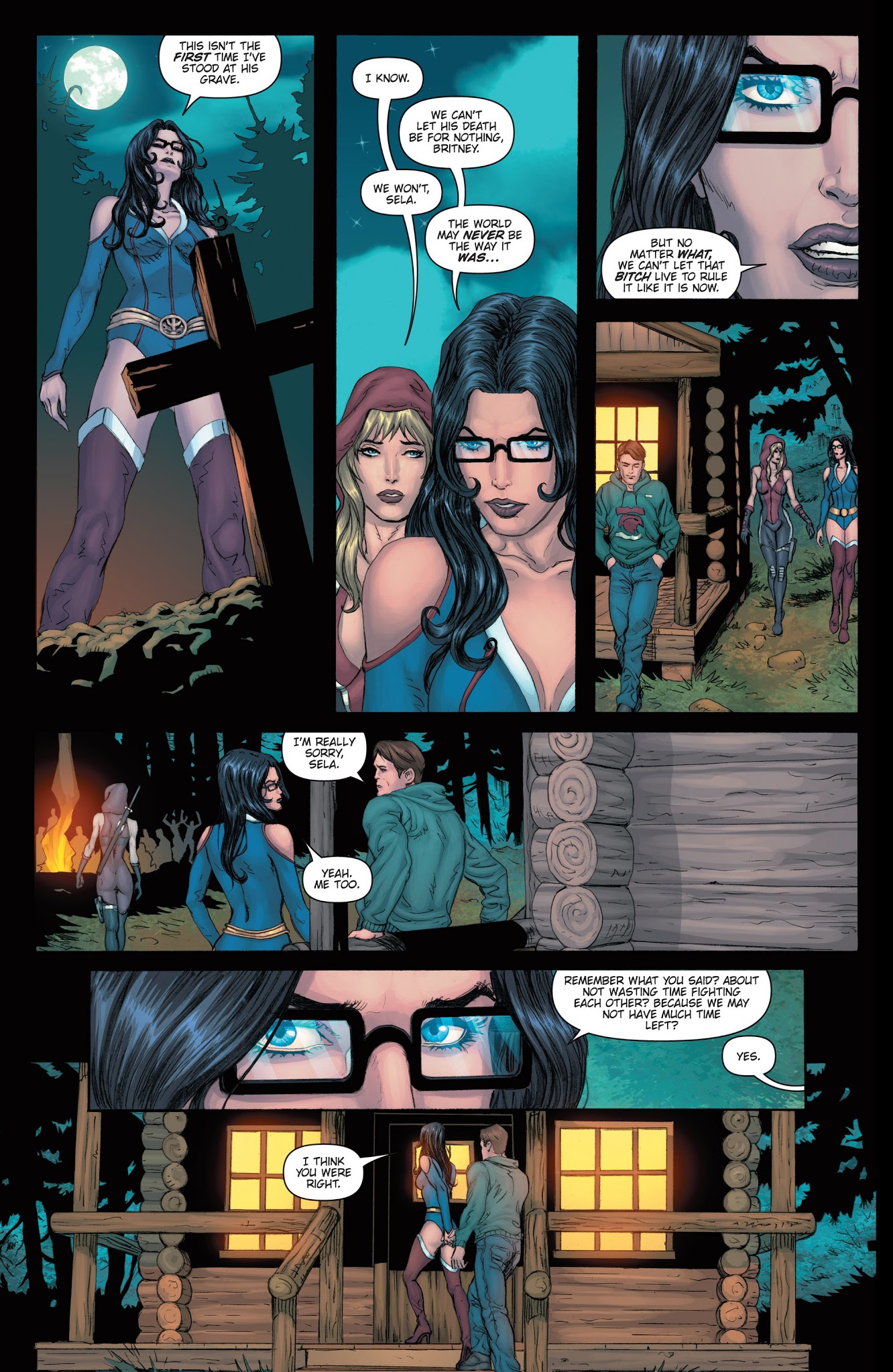 Read online Grimm Fairy Tales presents Realm War Age of Darkness comic -  Issue #9 - 21
