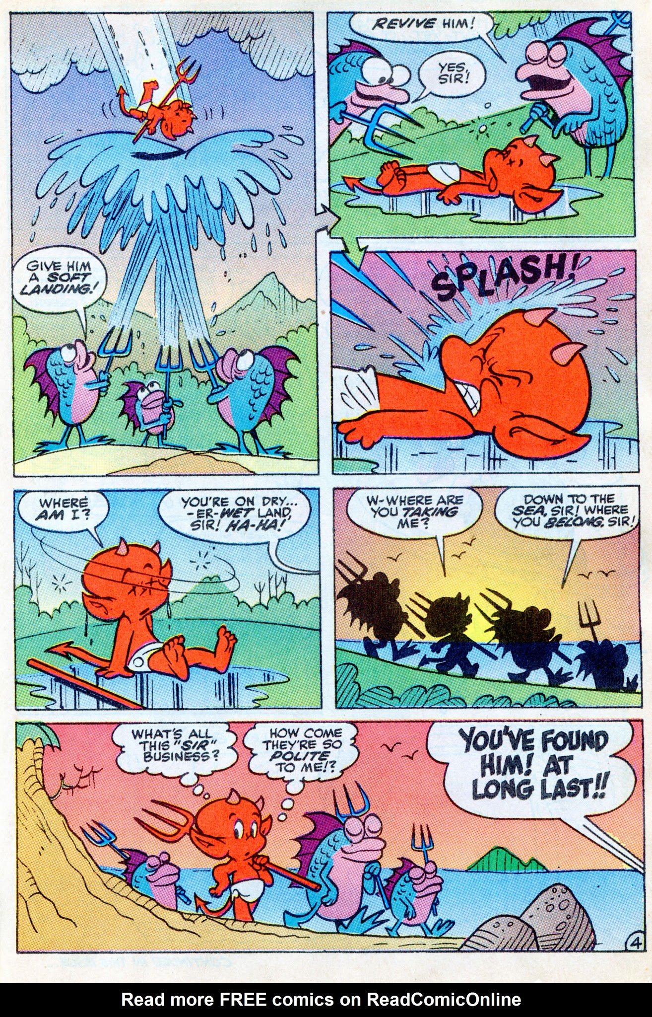 Read online Hot Stuff, the Little Devil comic -  Issue #174 - 25