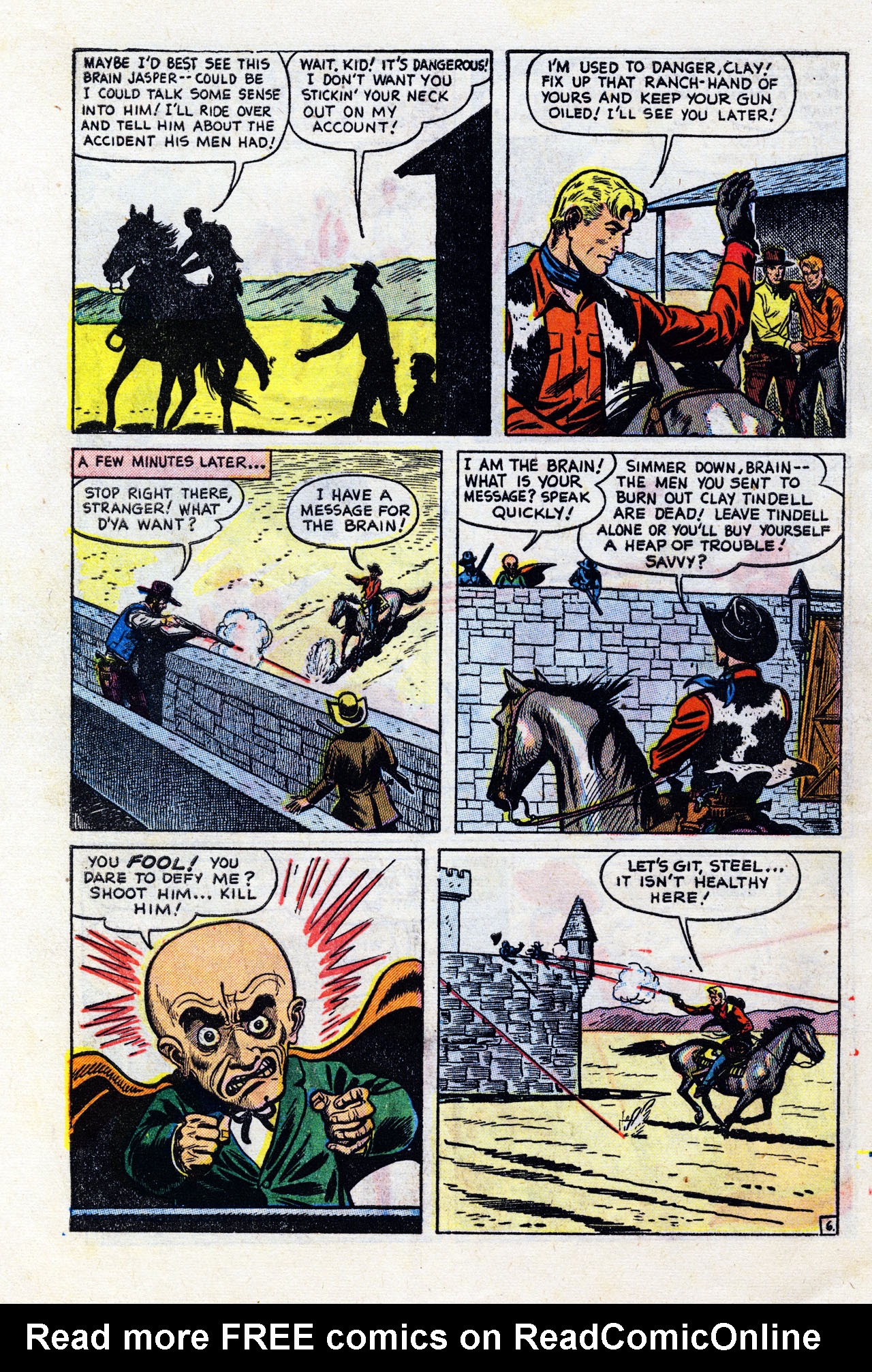 Read online Kid Colt Outlaw comic -  Issue #7 - 8