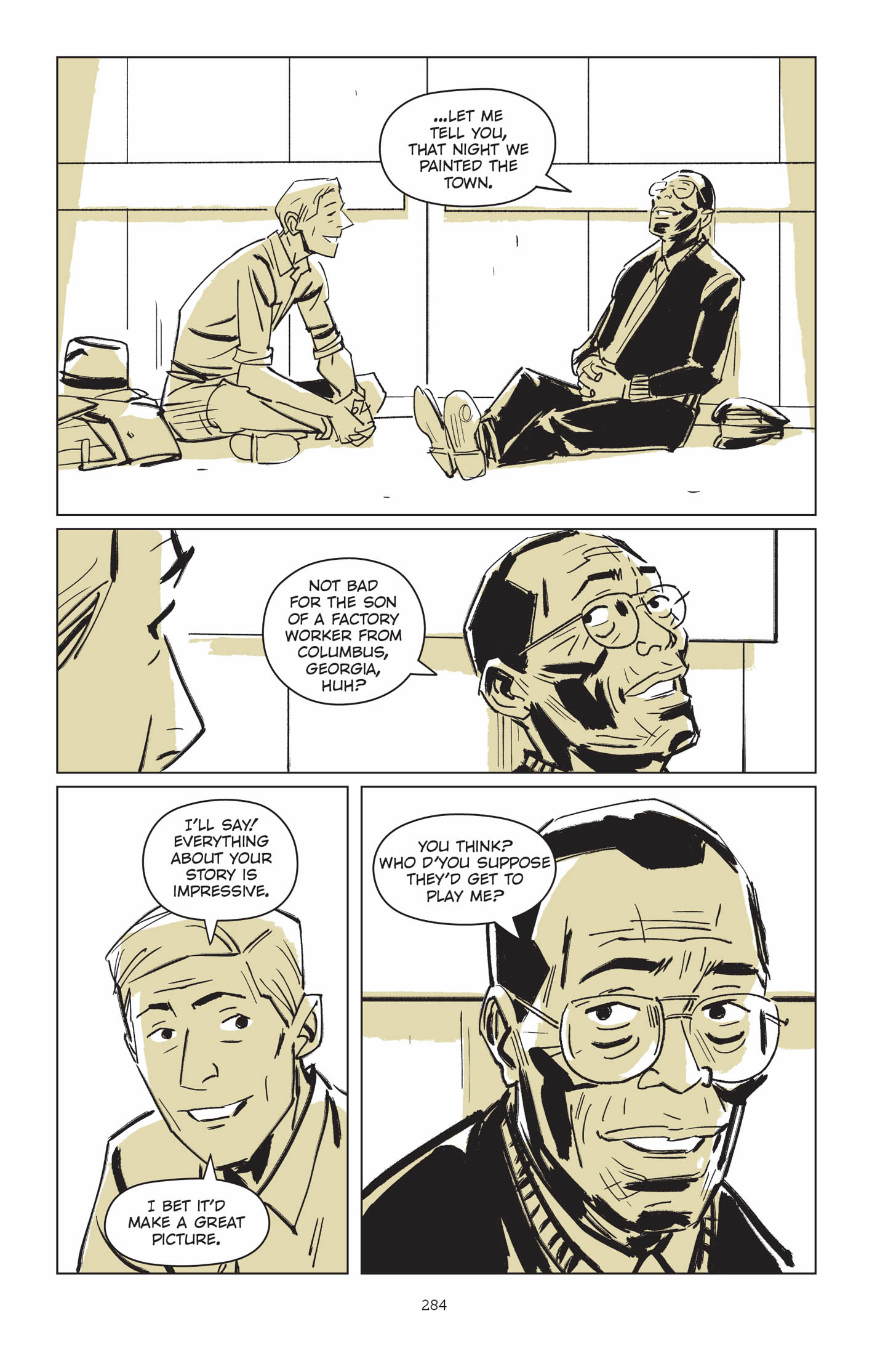 Read online Now Let Me Fly: A Portrait of Eugene Bullard comic -  Issue # TPB (Part 3) - 79