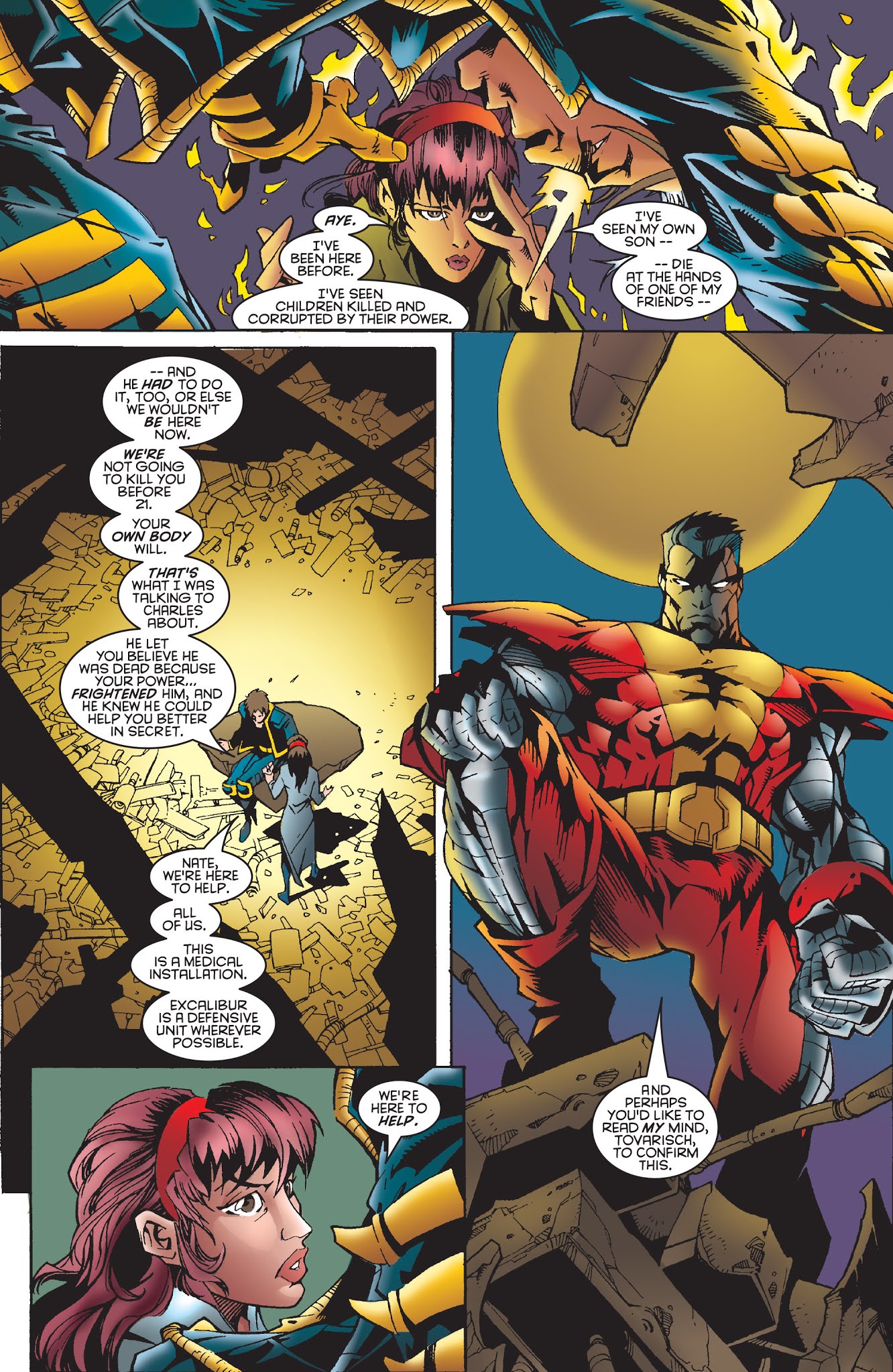 Read online Excalibur Visionaries: Warren Ellis comic -  Issue # TPB 2 (Part 2) - 24