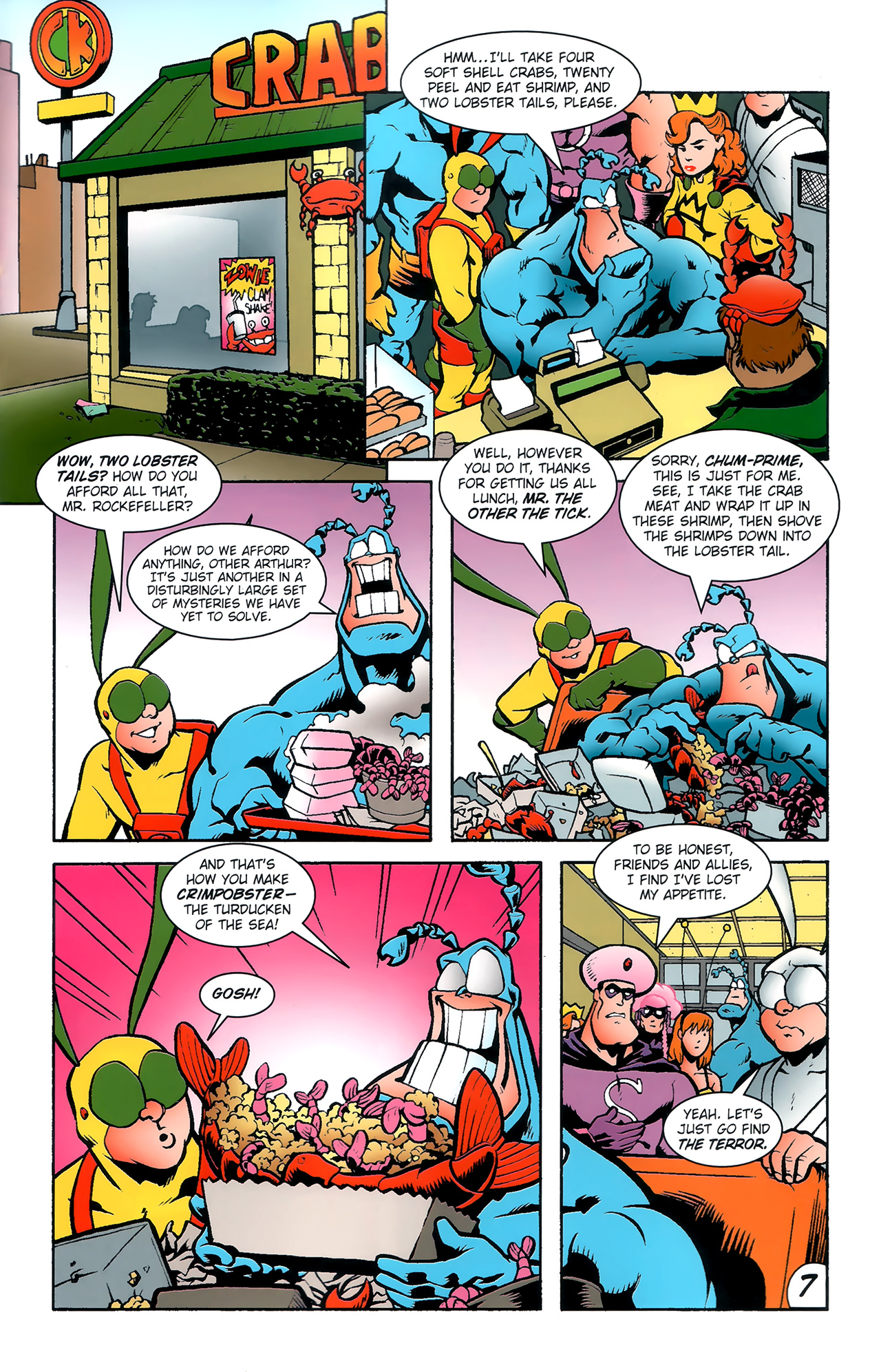 Read online The Tick New Series comic -  Issue #6 - 9