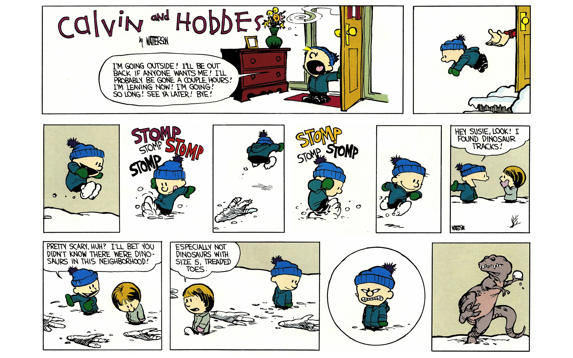 Read online Calvin and Hobbes comic -  Issue #3 - 154