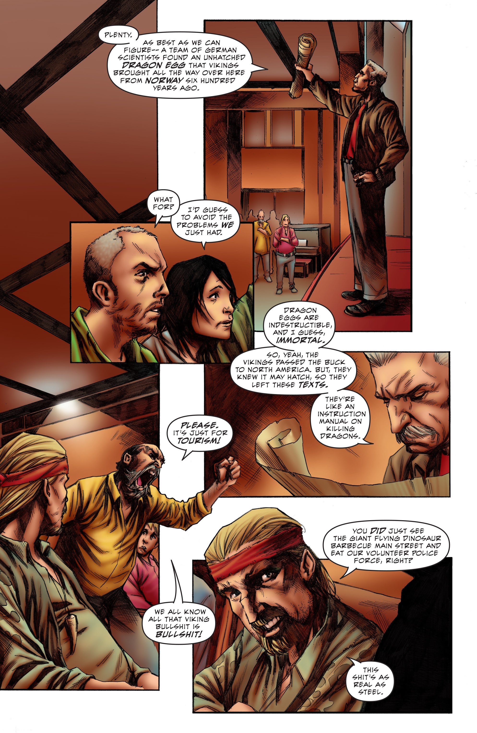 Read online A Town Called Dragon comic -  Issue #4 - 8