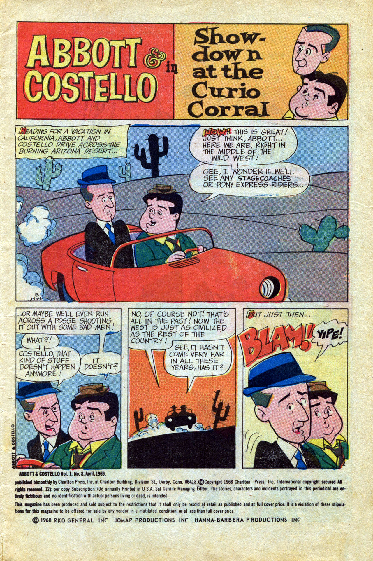 Read online Abbott & Costello comic -  Issue #8 - 3