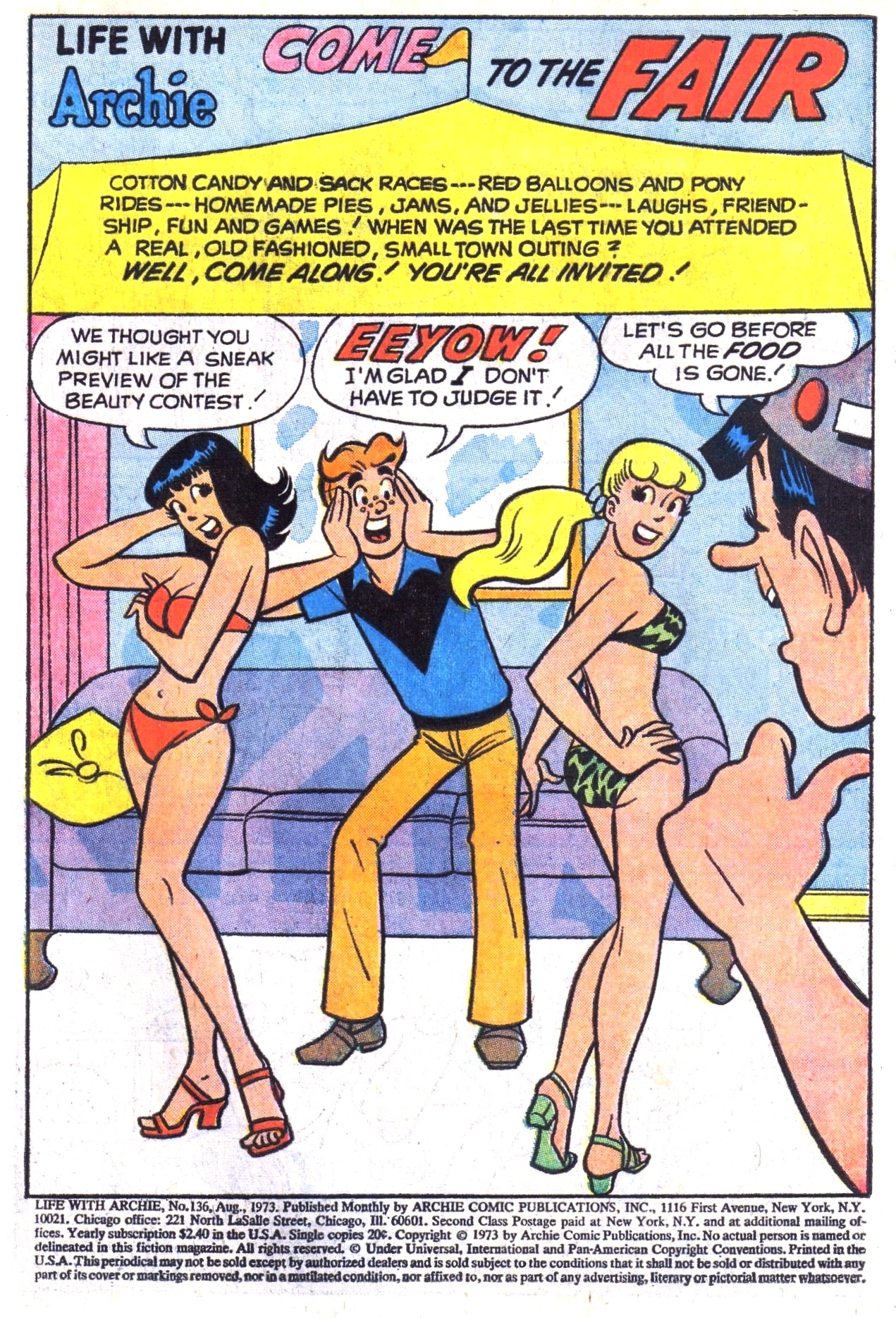 Read online Life With Archie (1958) comic -  Issue #136 - 3