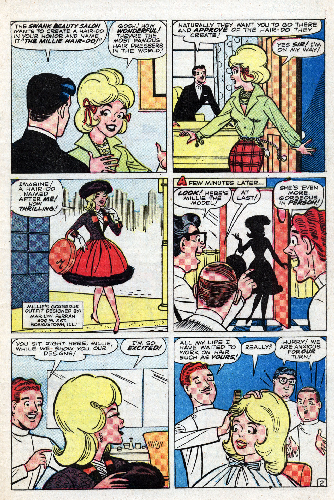 Read online Millie the Model comic -  Issue #108 - 29