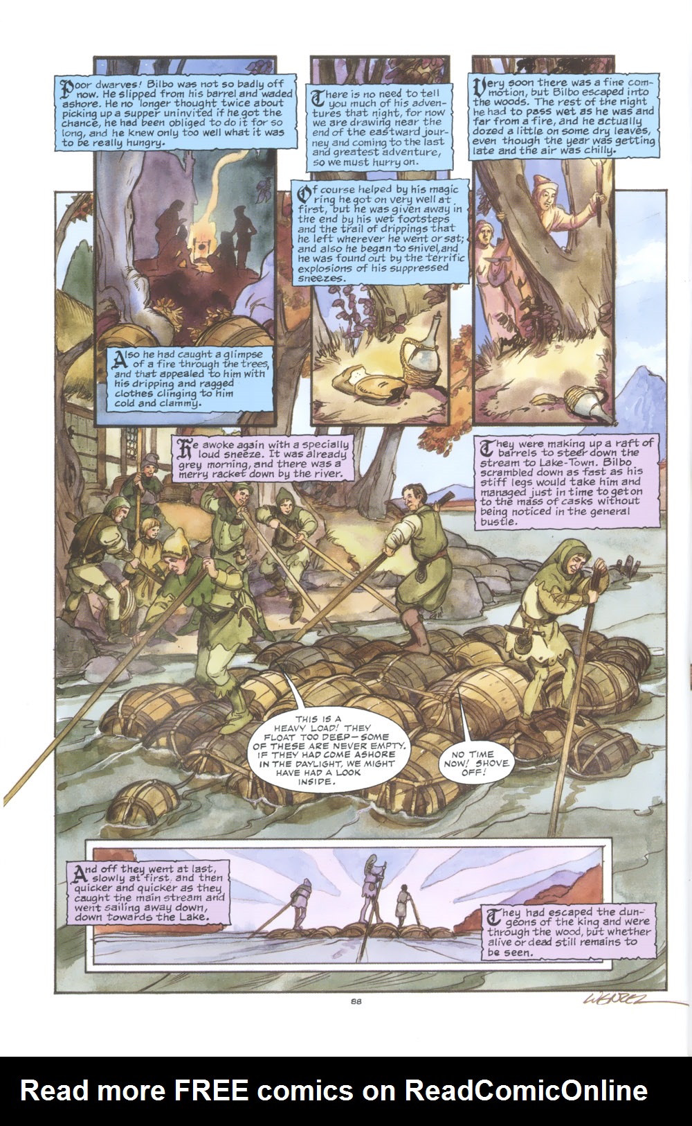 Read online The Hobbit comic -  Issue # TPB - 94