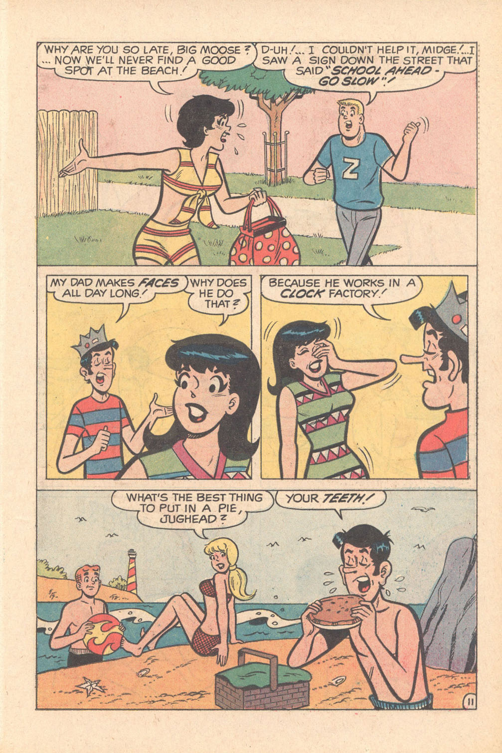 Read online Archie's TV Laugh-Out comic -  Issue #4 - 37