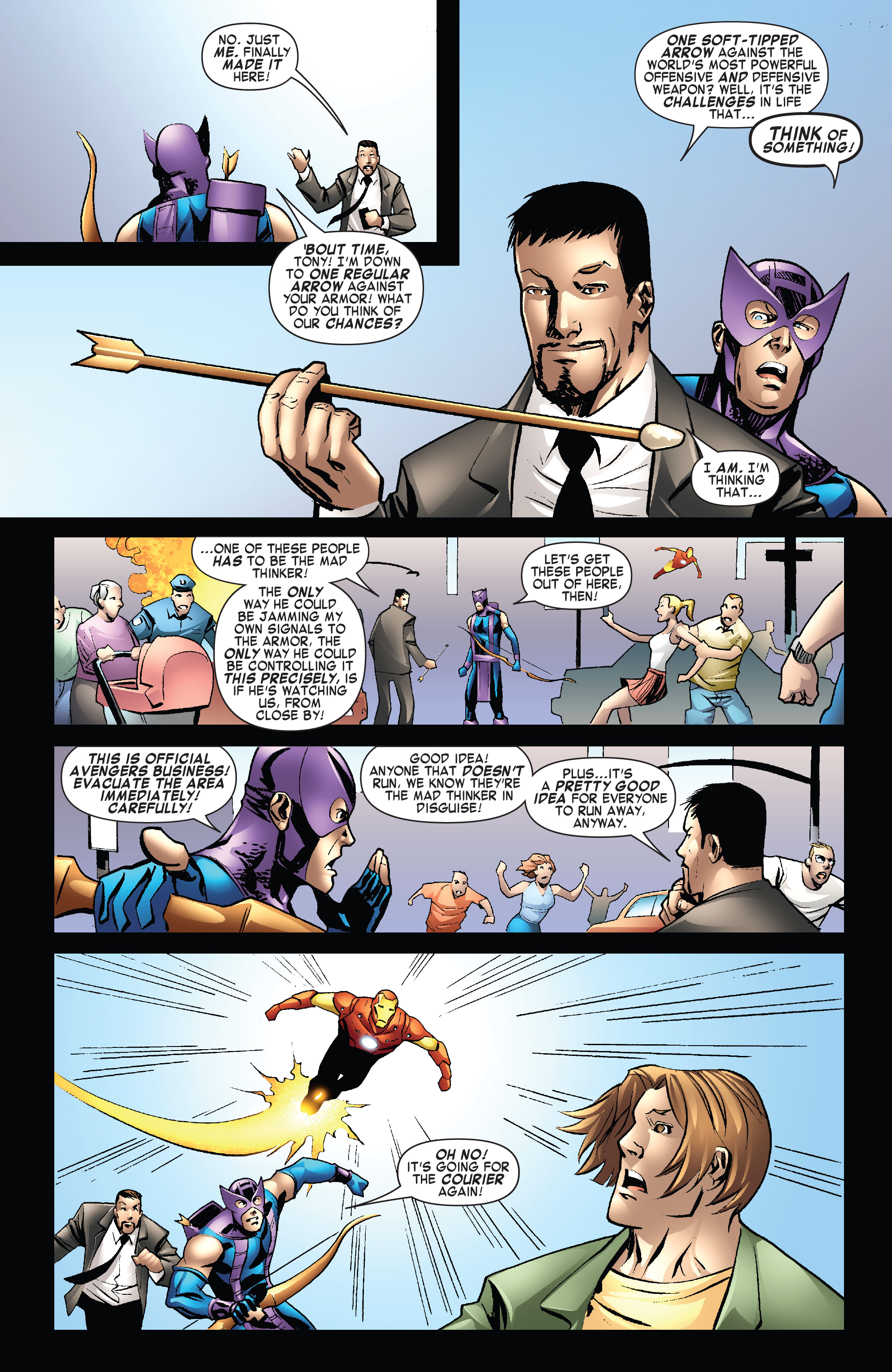 Read online Marvel-Verse: Thanos comic -  Issue #Marvel-Verse (2019) Hawkeye - 81