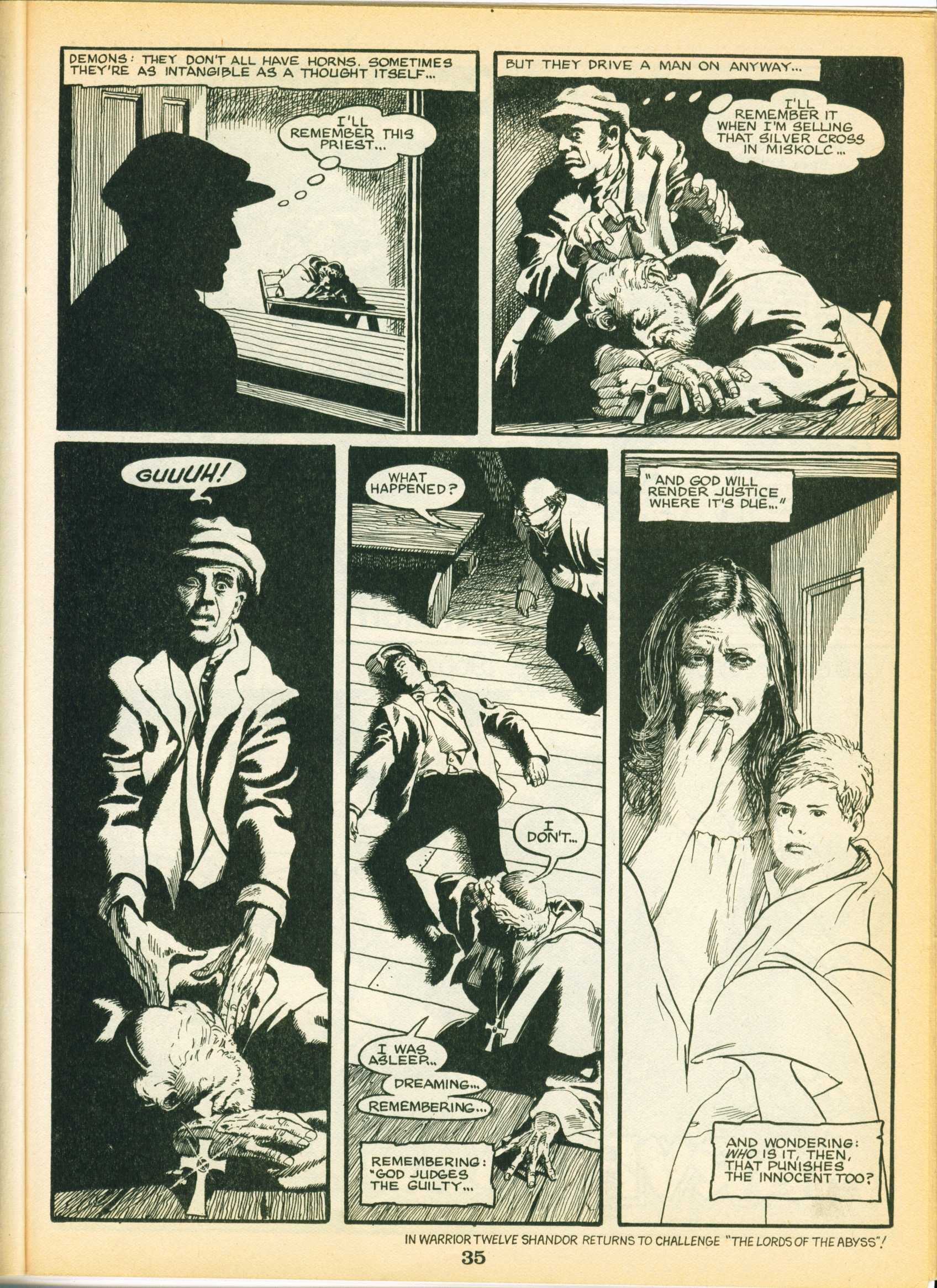 Read online Warrior comic -  Issue #10 - 34