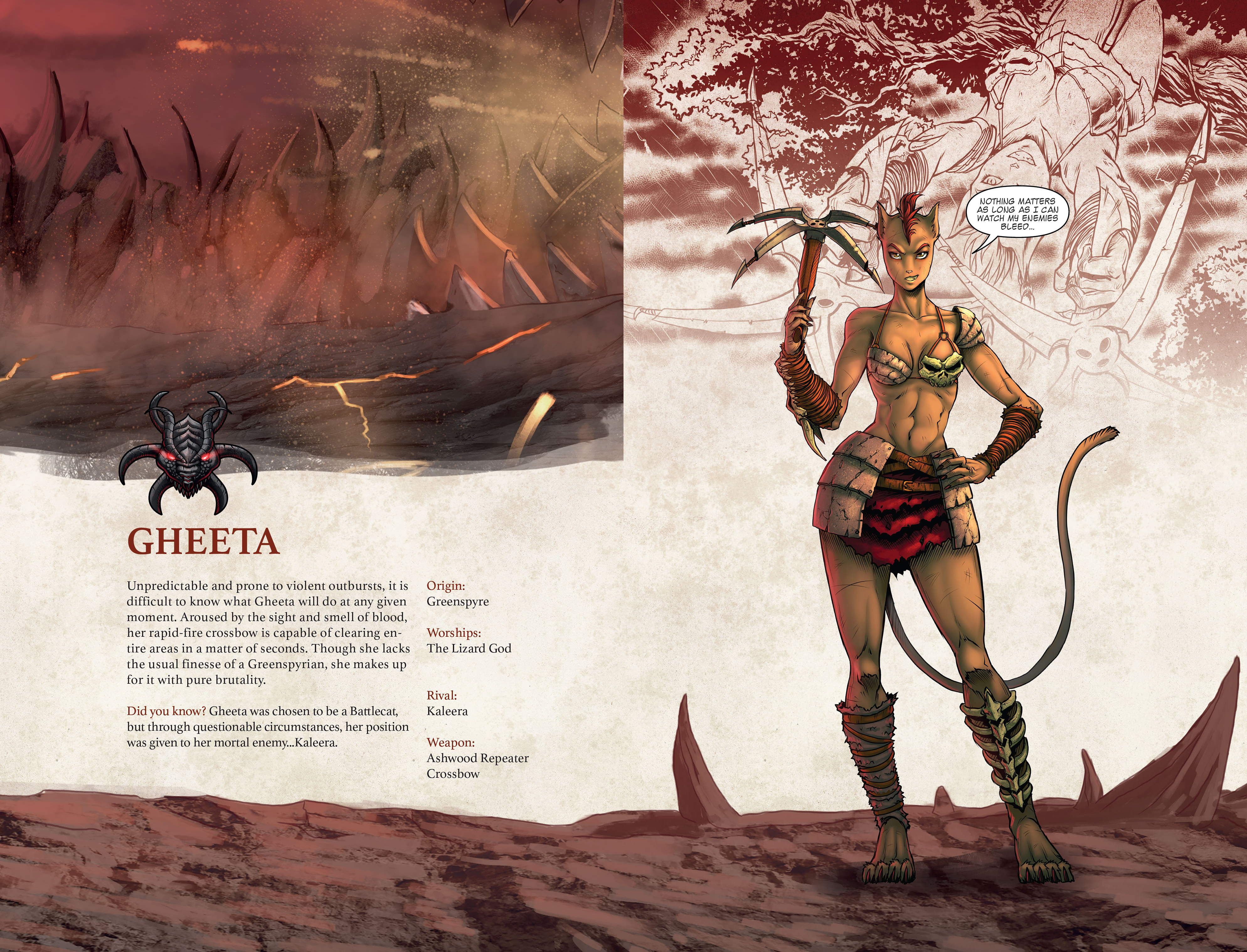 Read online Battlecats: Tales of Valderia comic -  Issue #4 - 17