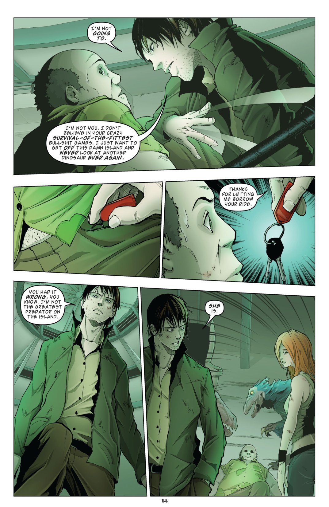 Read online Jurassic Park: Dangerous Games comic -  Issue # _TPB - 123