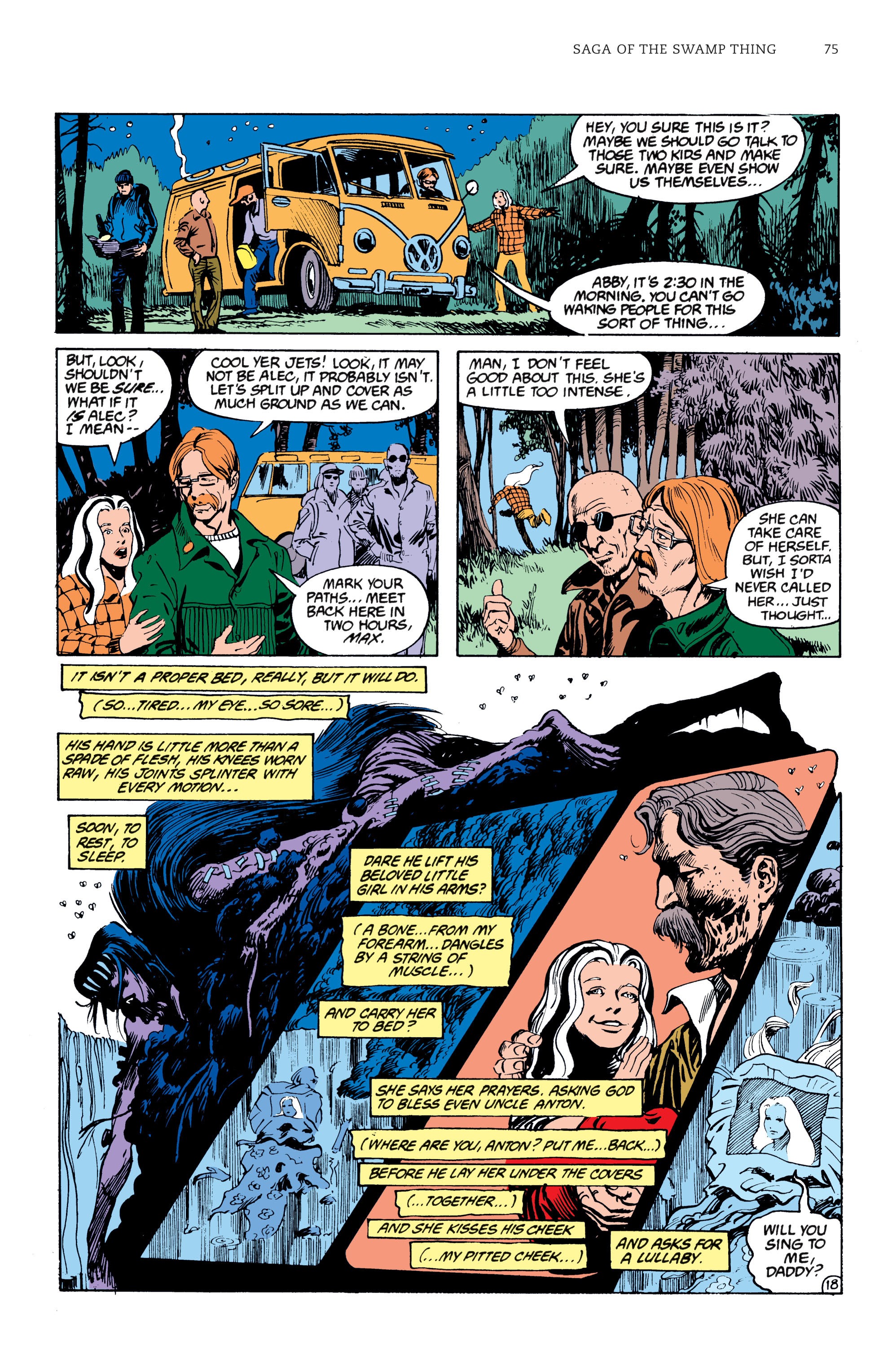 Read online Saga of the Swamp Thing comic -  Issue # TPB 6 (Part 1) - 72
