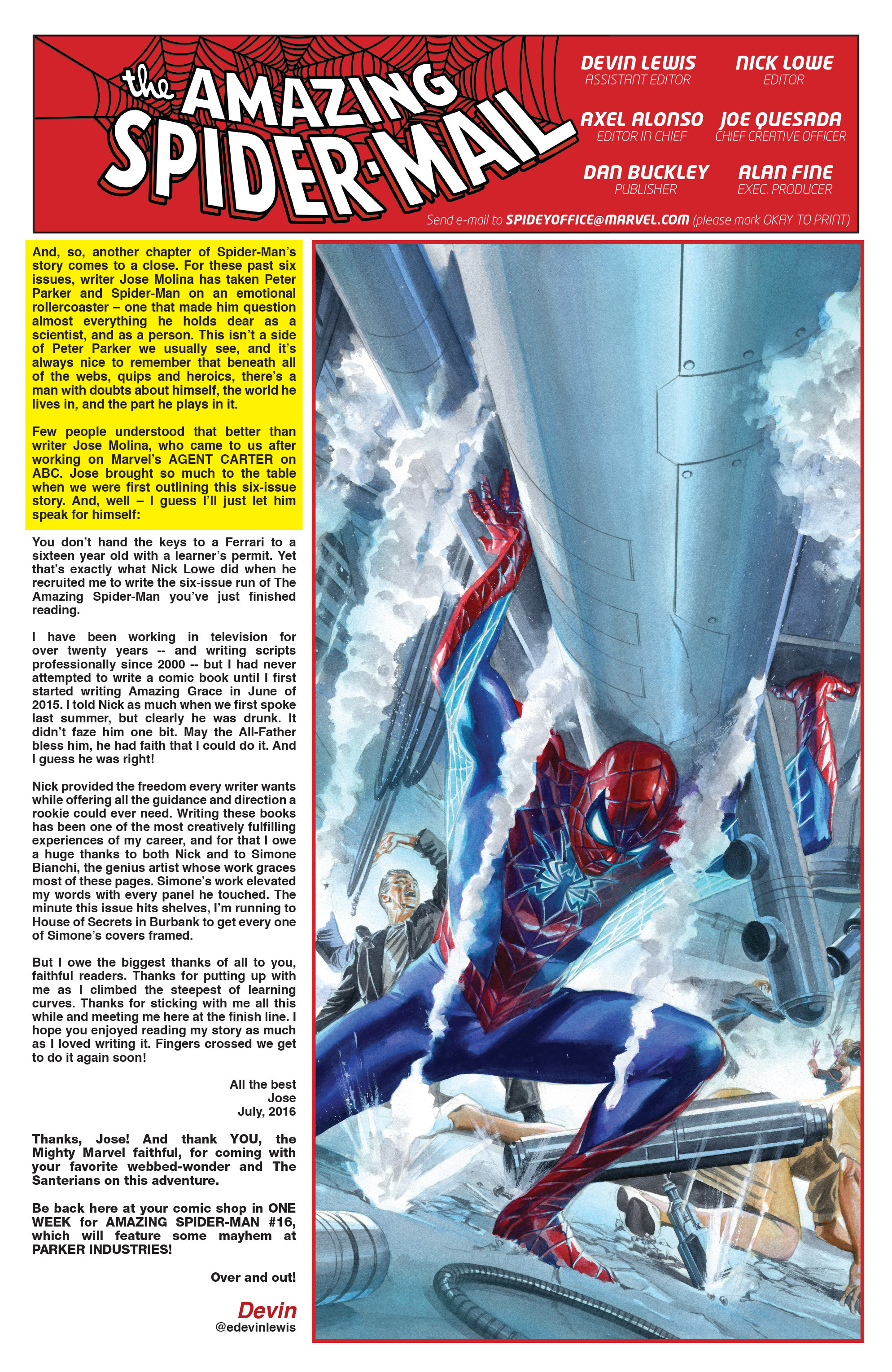 Read online The Amazing Spider-Man (2015) comic -  Issue #1.6 - 20