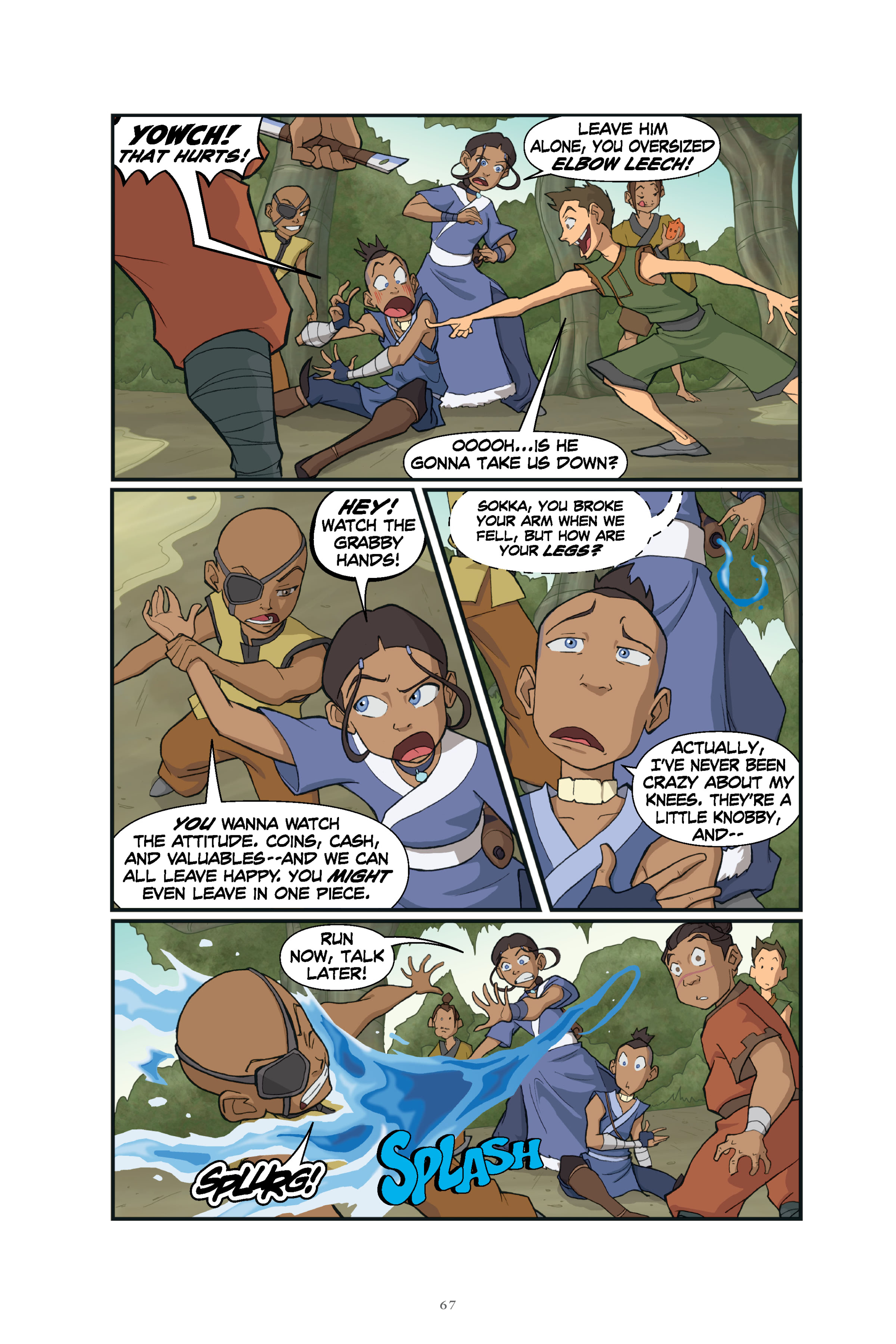 Read online Nickelodeon Avatar: The Last Airbender–The Lost Adventures & Team Avatar Tales Library Edition comic -  Issue # TPB (Part 1) - 68