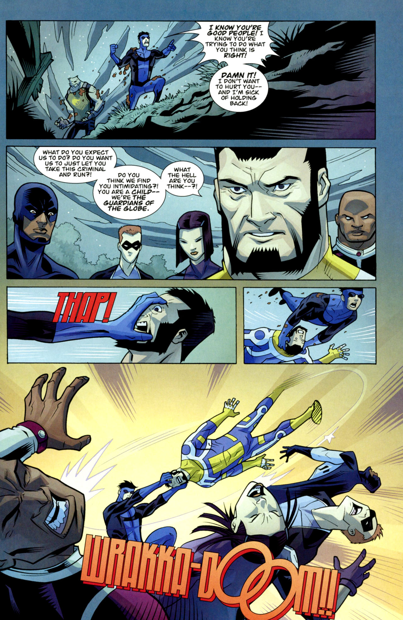 Read online The Astounding Wolf-Man comic -  Issue #11 - 12