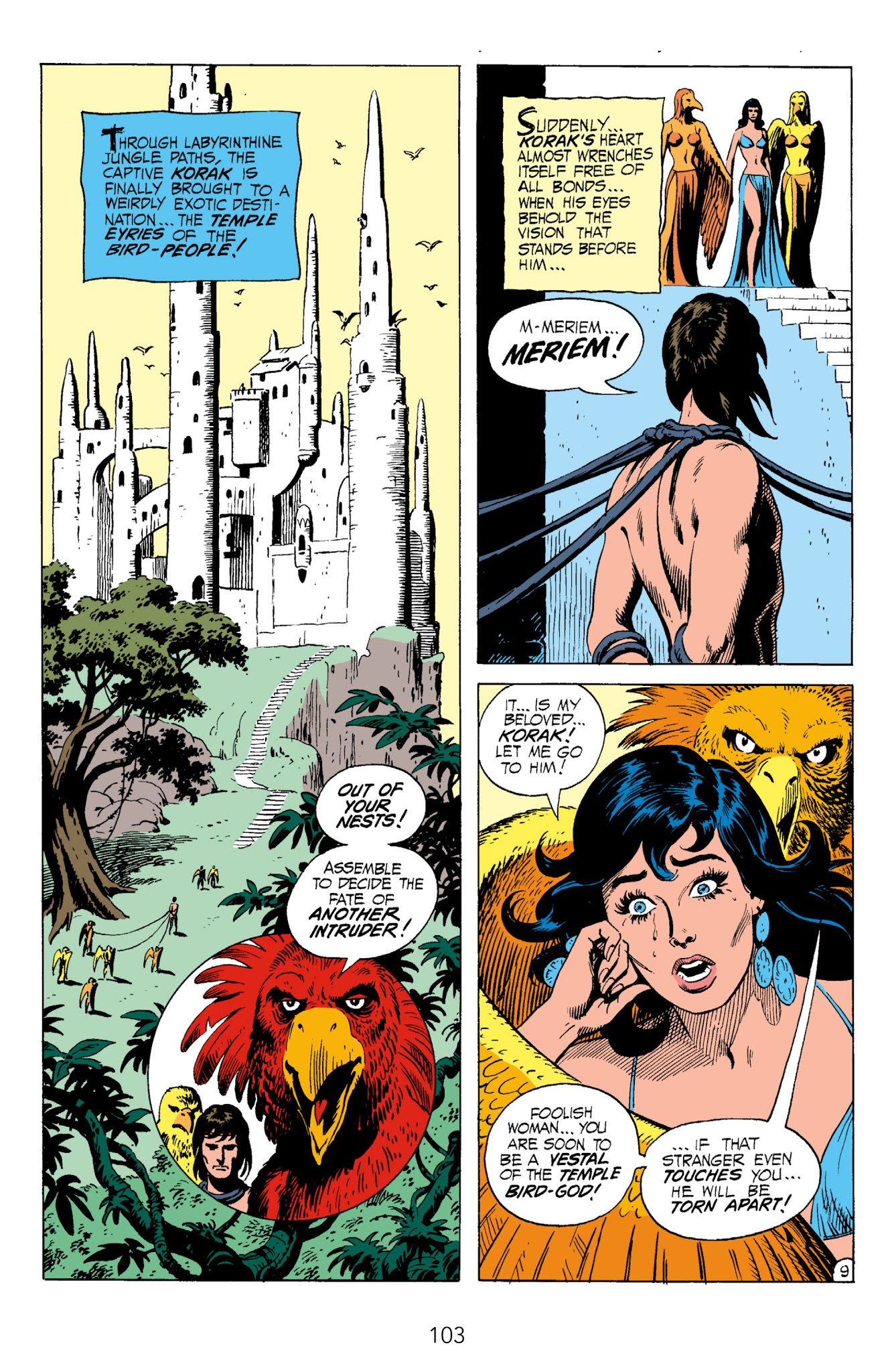 Read online Edgar Rice Burroughs' Tarzan The Joe Kubert Years comic -  Issue # TPB 3 (Part 1) - 103